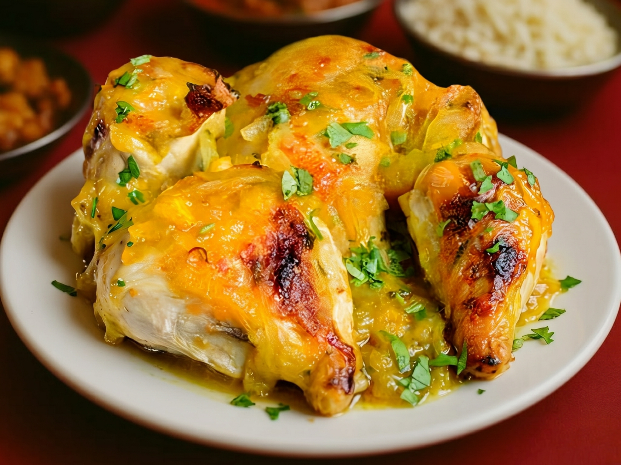 Mango Chicken Curry.