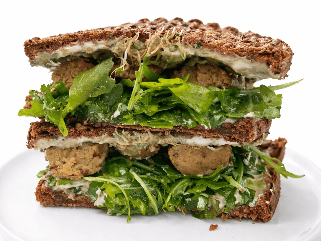 Sausage Toast Sandwich.