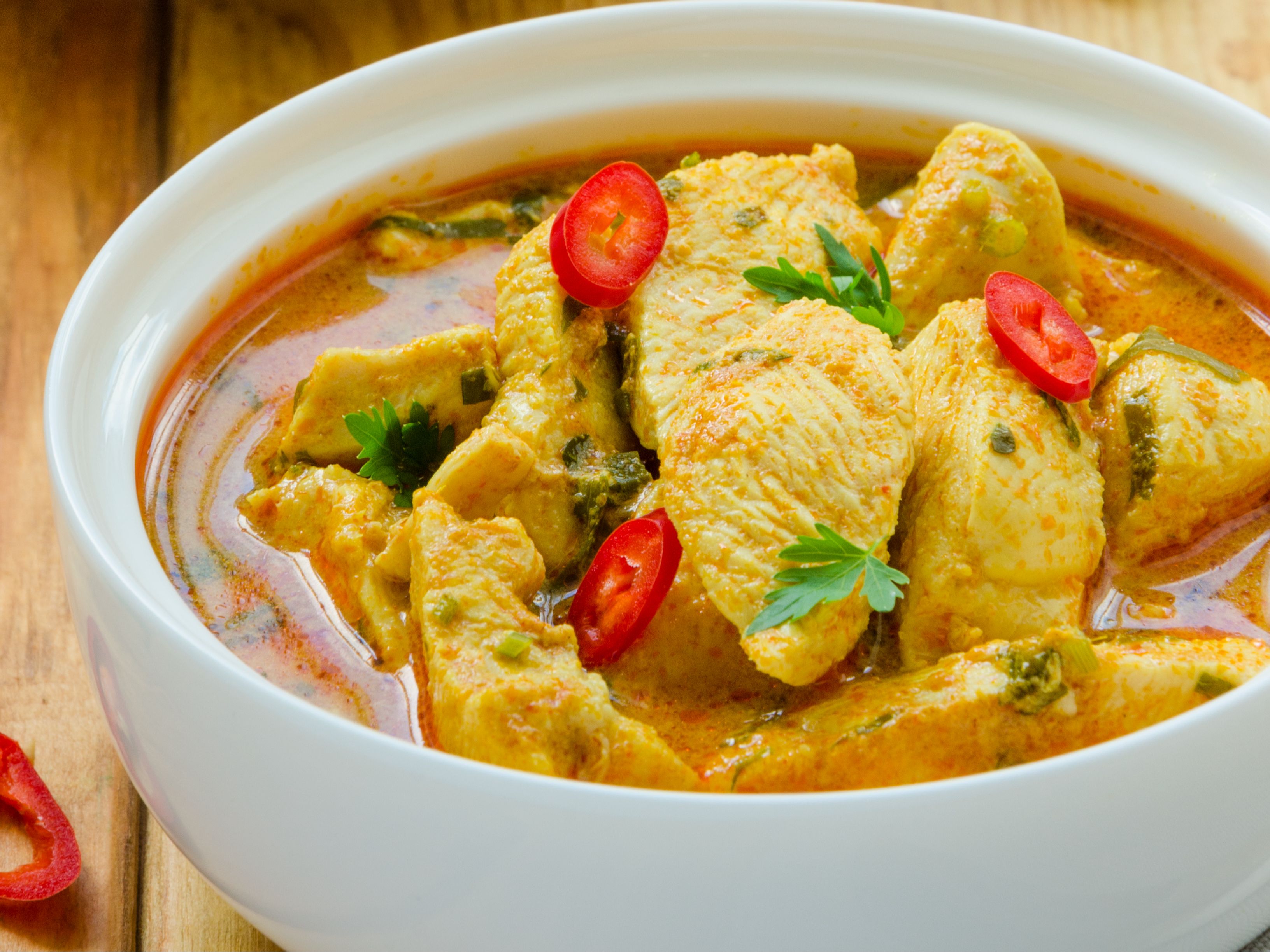 Pepper Chicken Curry.