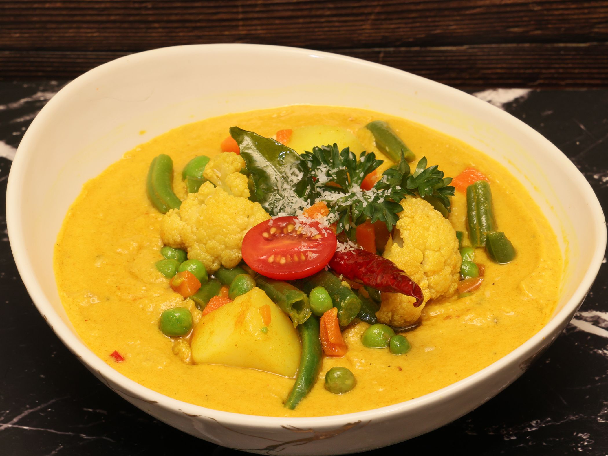 Mixed Vegetable Kurma.
