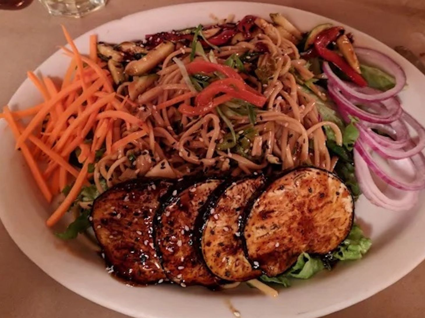 Thai Pasta Salad (vegetarian) -D