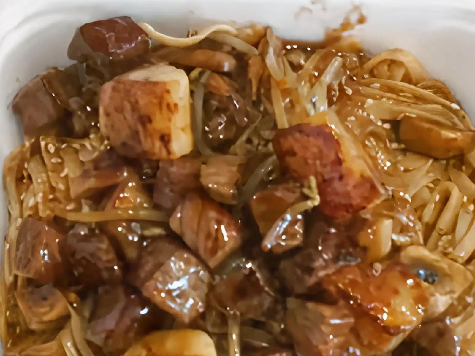 Noodle Filet Mignon & Scallop.