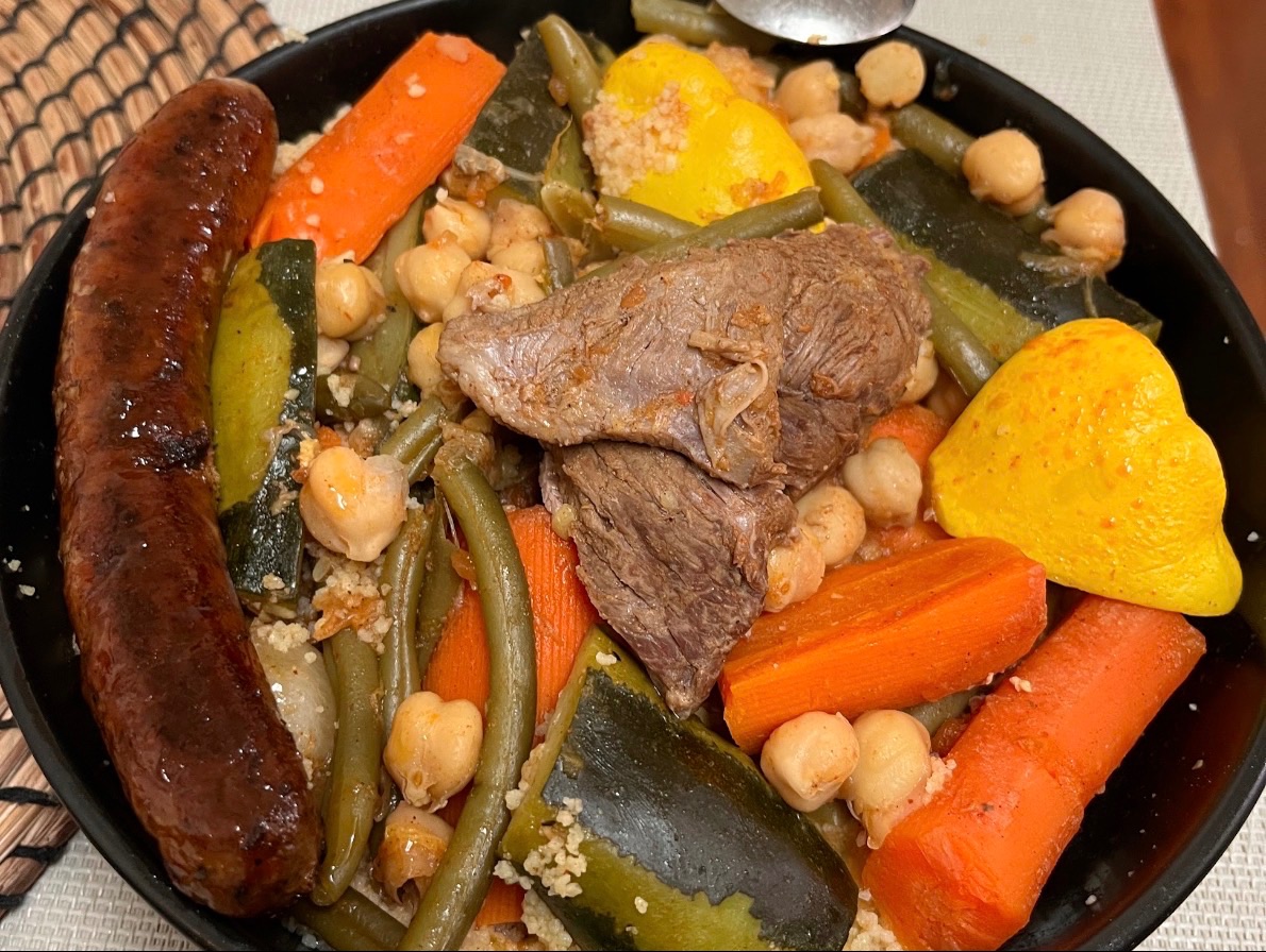 Couscous with Chicken.