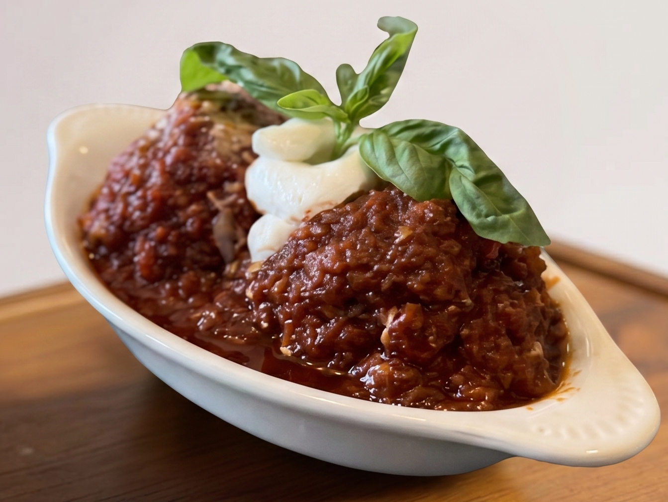 Homemade Meatballs.