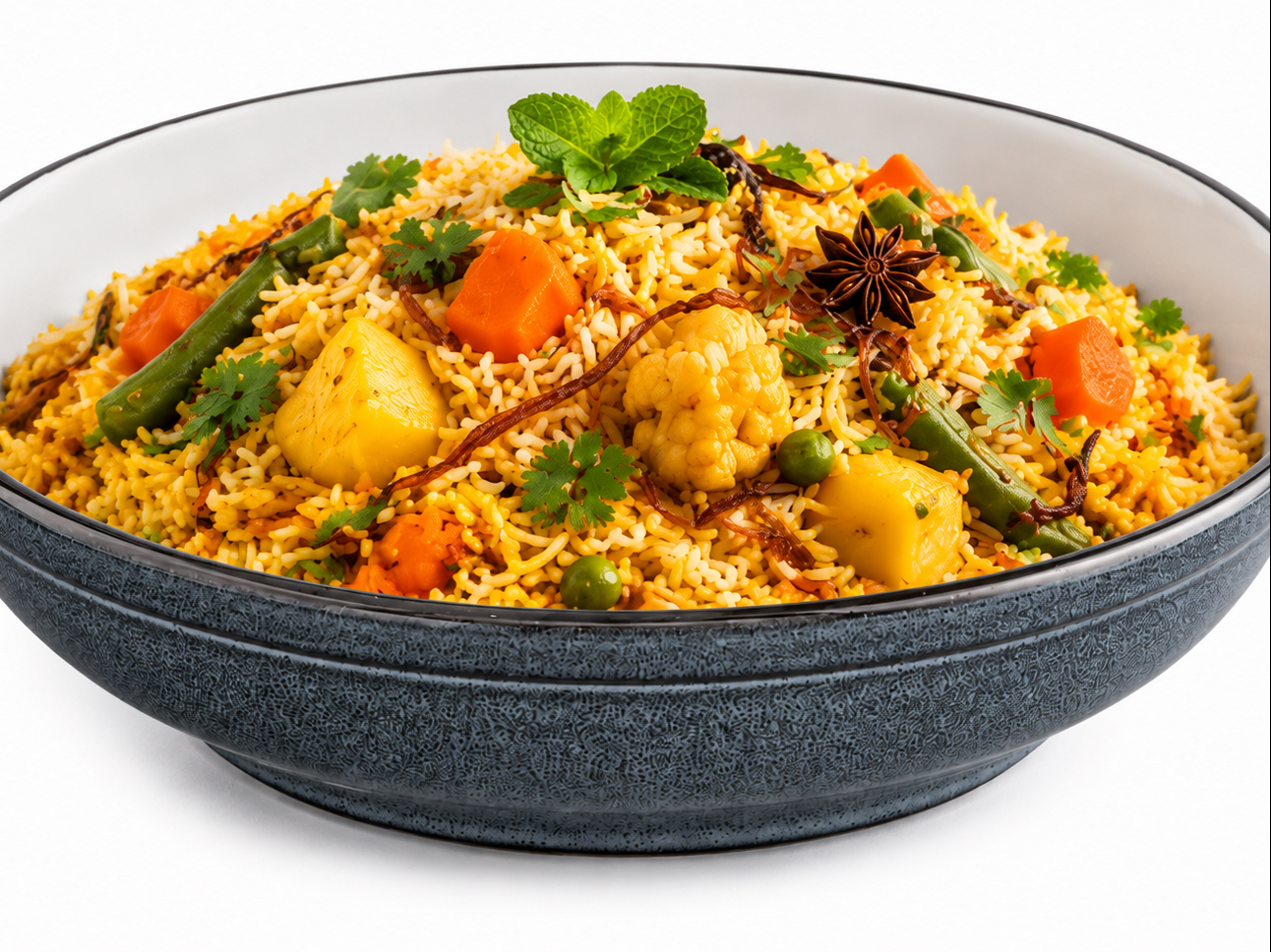 Vegetable Biriyani.