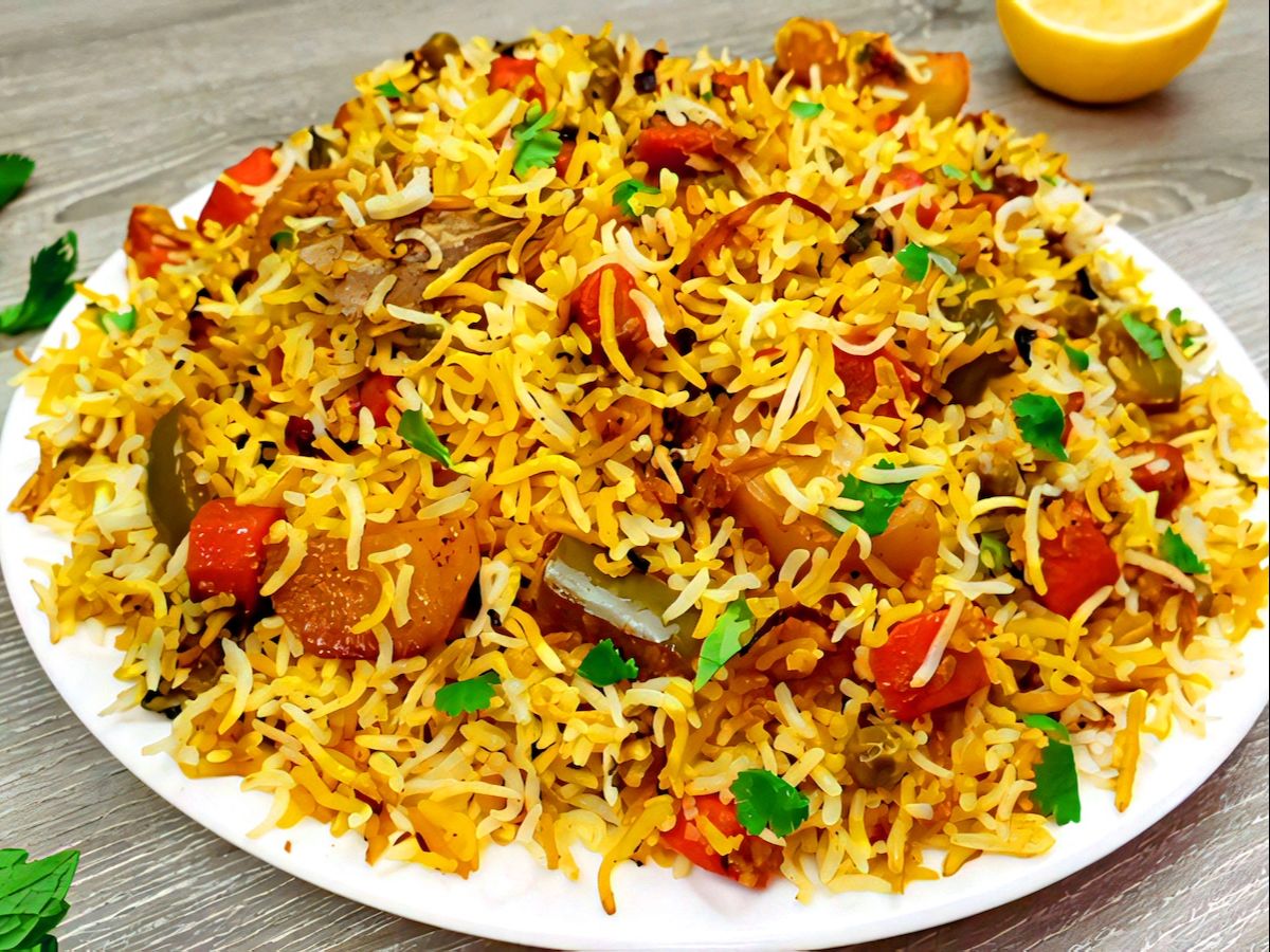 Vegetable Dum Biriyani