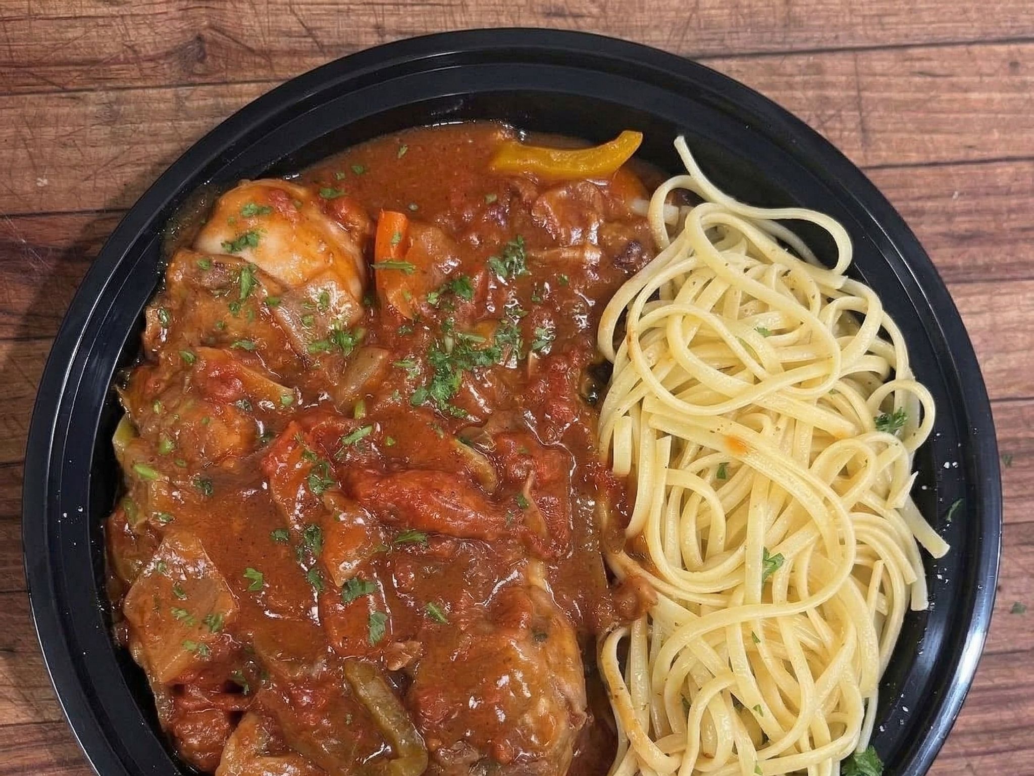 Chicken Cacciatore.