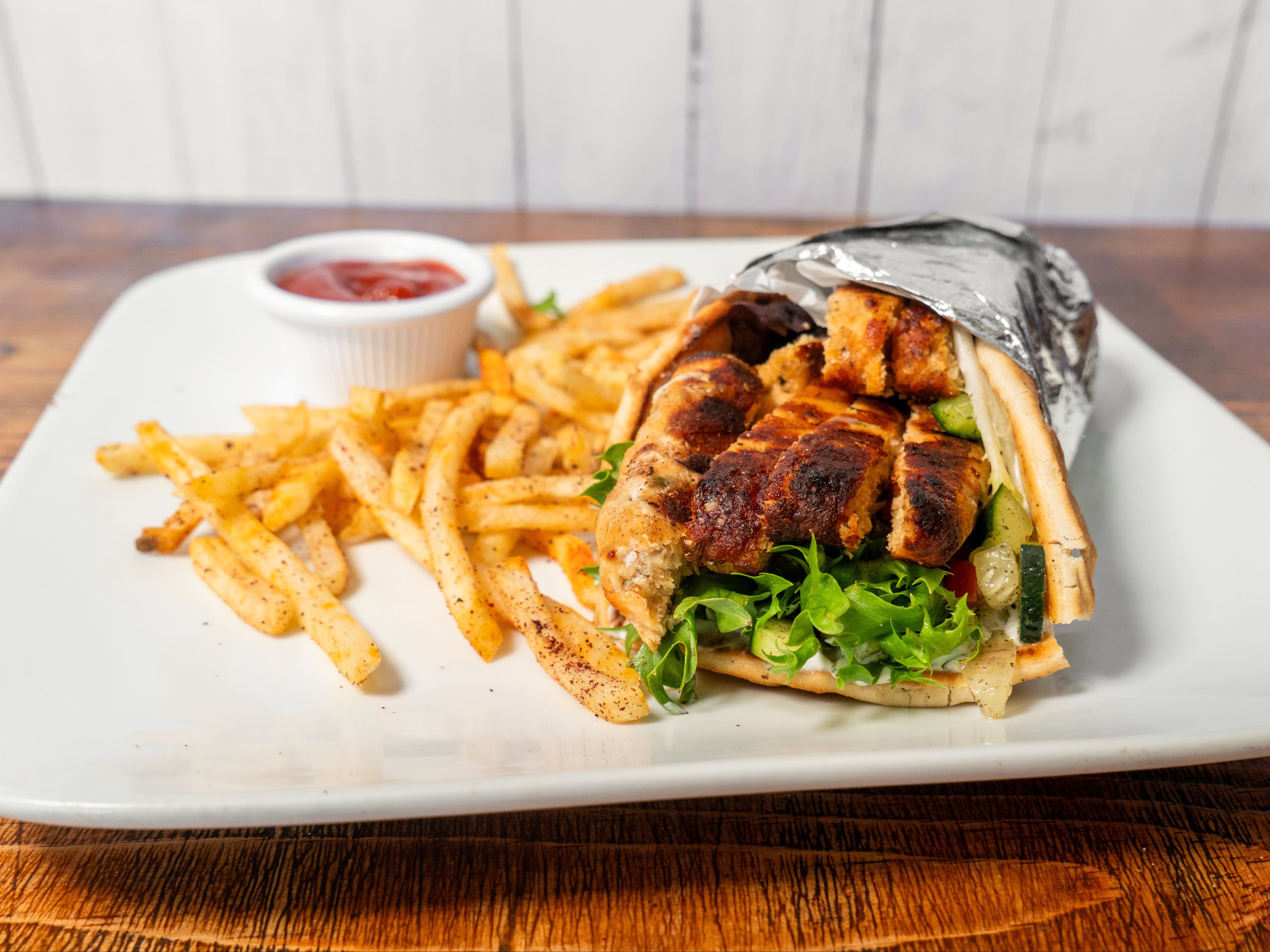 Salmon Gyro.