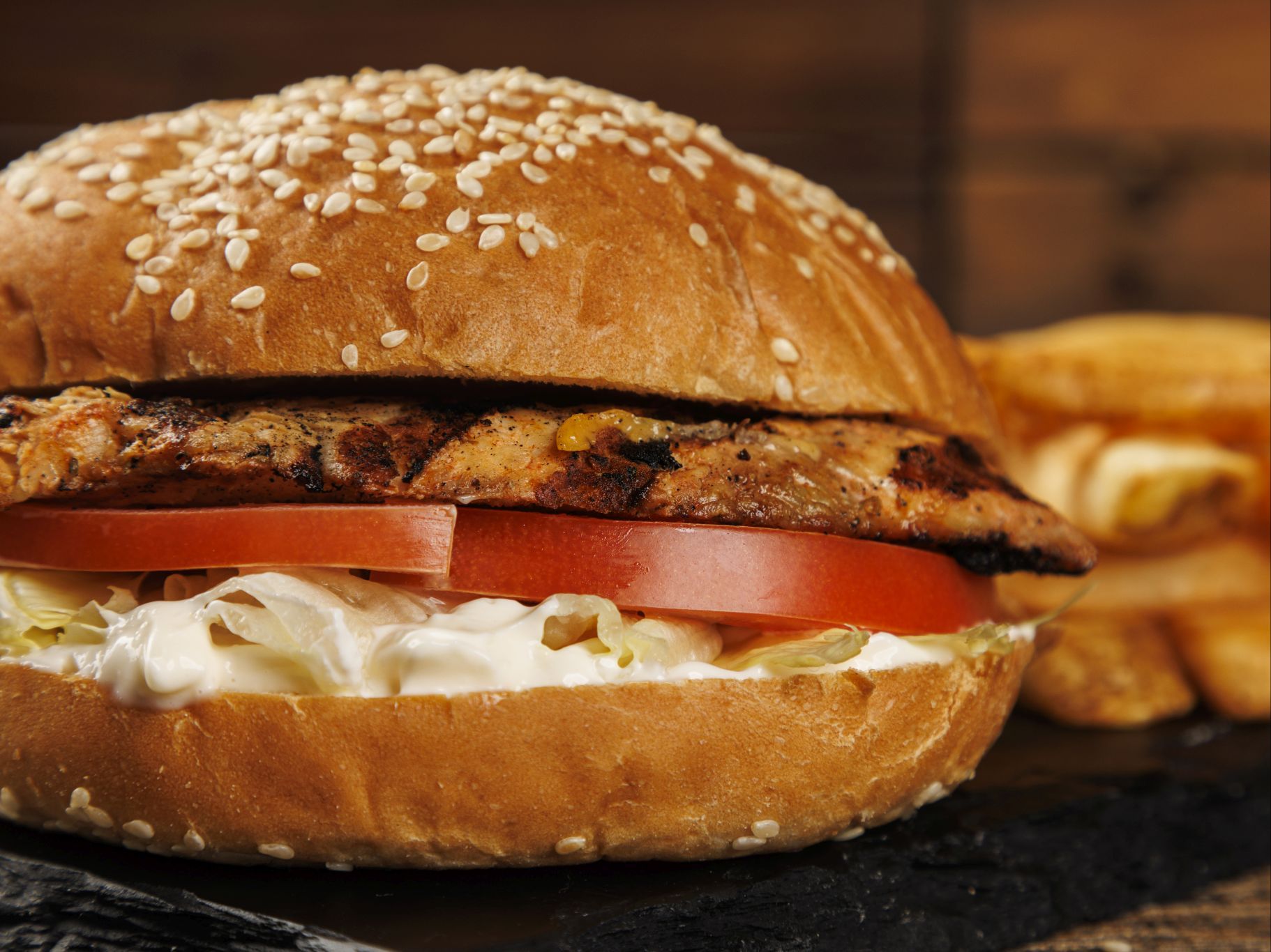 Chicken Burger.