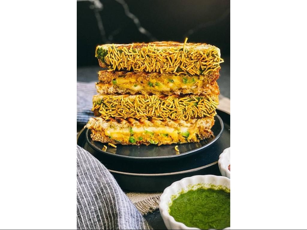Bombay Masala Toast.