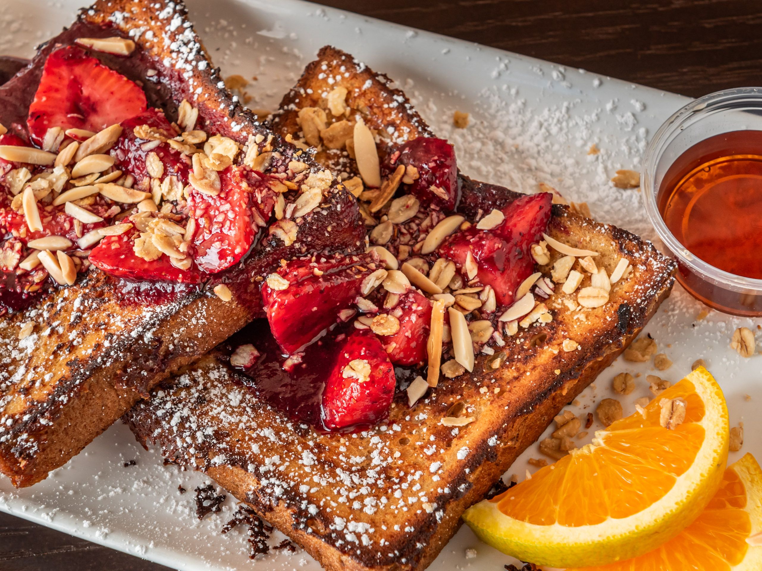 Berry Compote French Toast.
