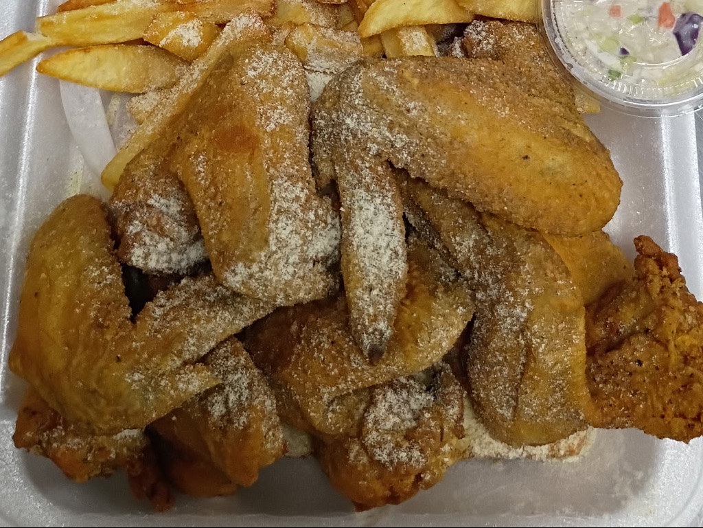 6 Whole Chicken Wings Dinner