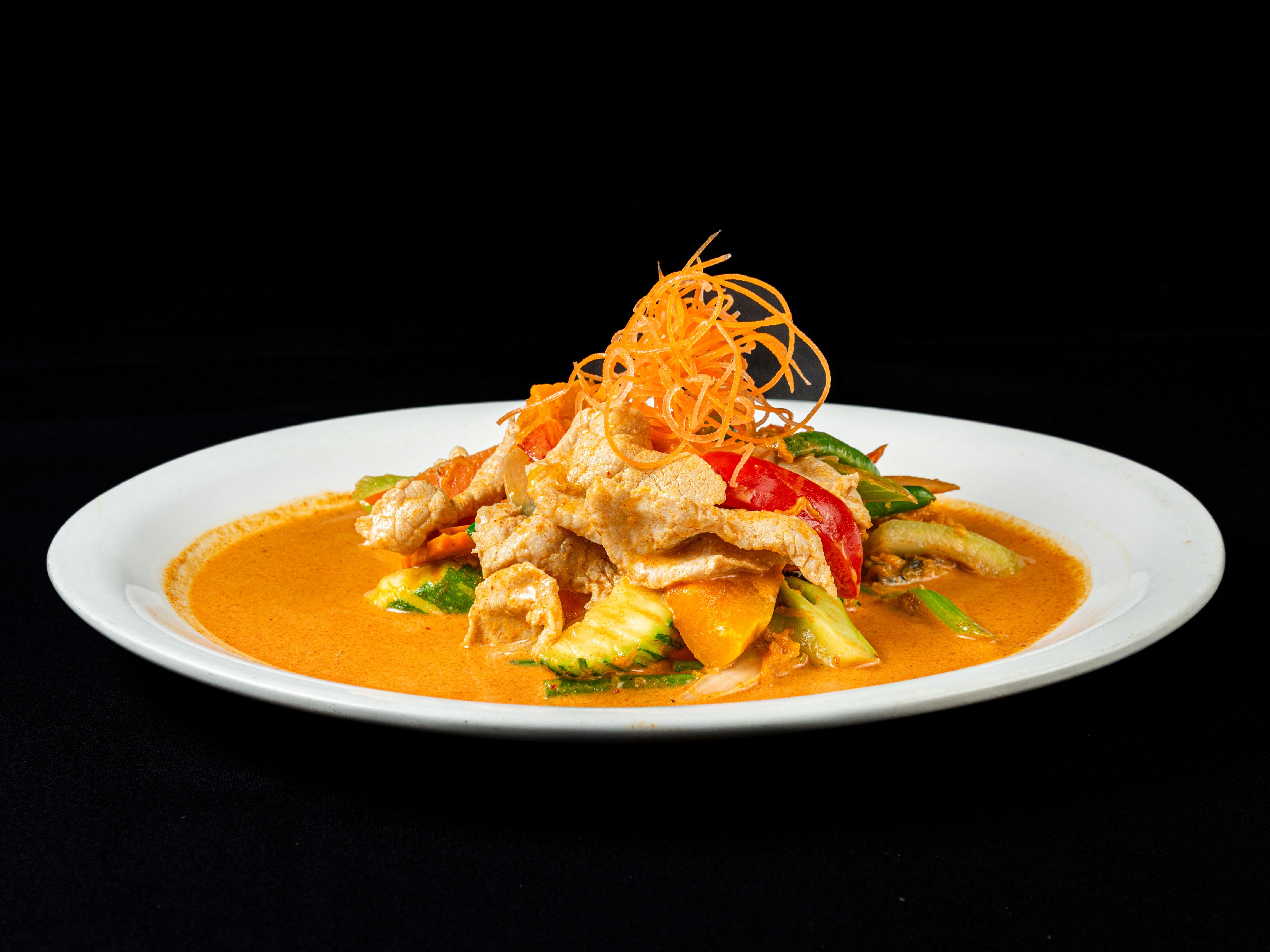 Thai Chilli Pepper Pumpkin Curry.