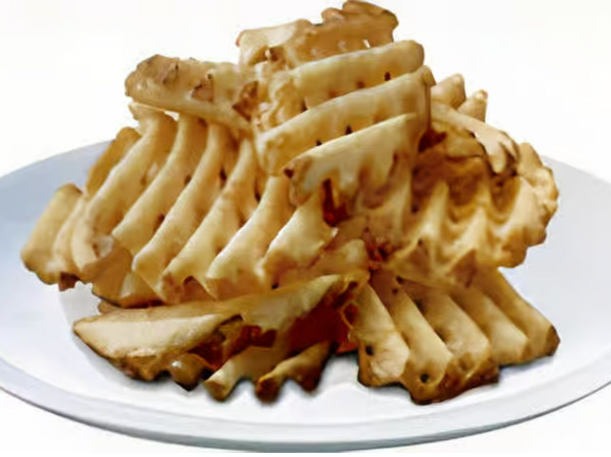 Waffle Cut Fries.
