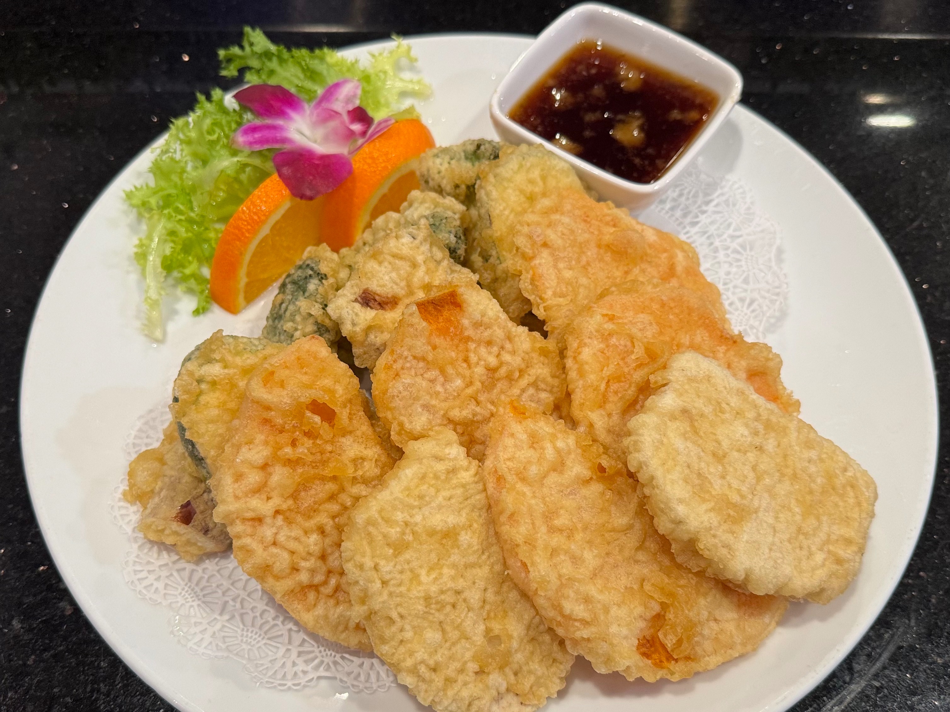 Vegetable Tempura (Dinner).