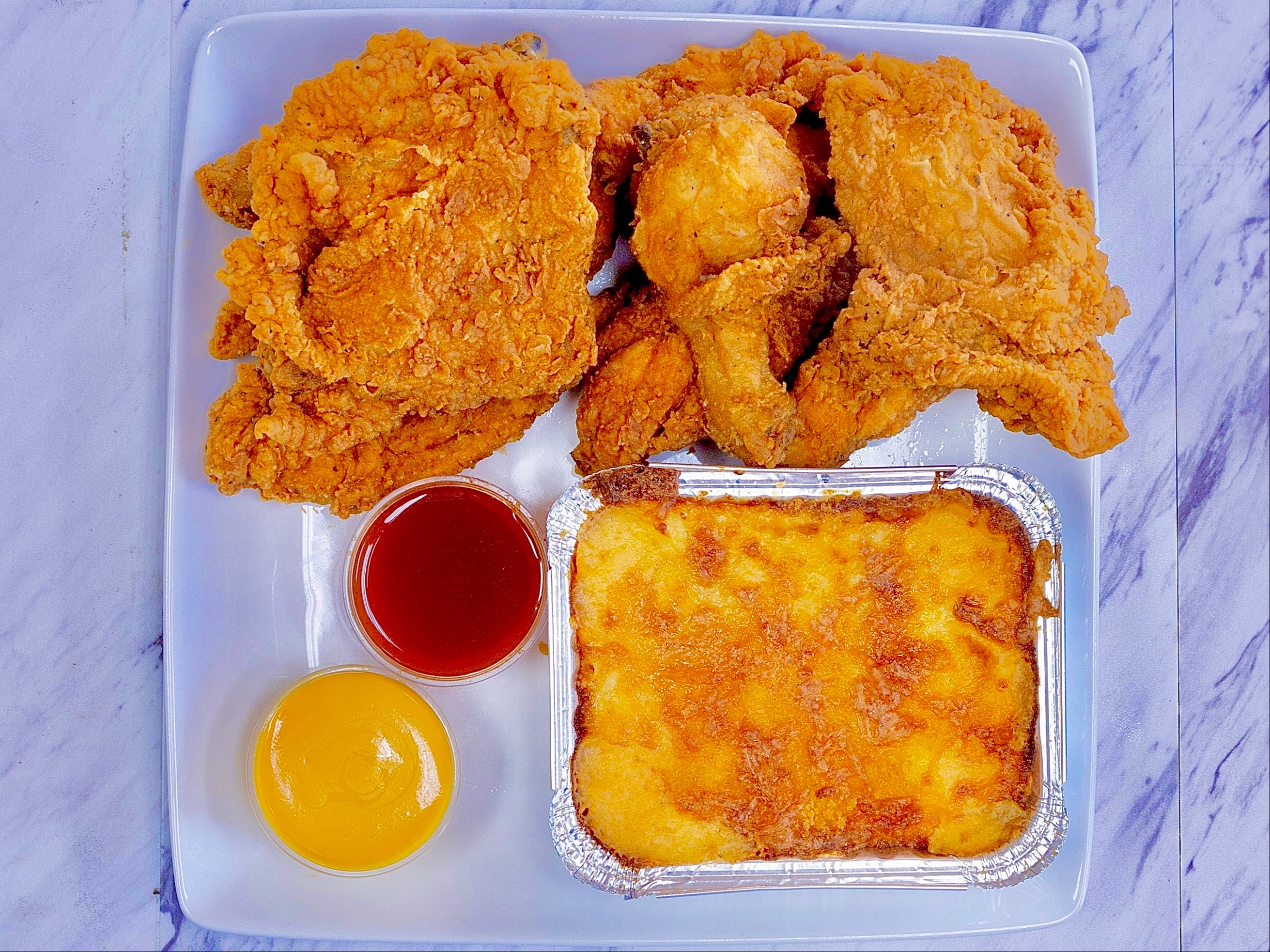 15 Dark Meat & 3 Sides.