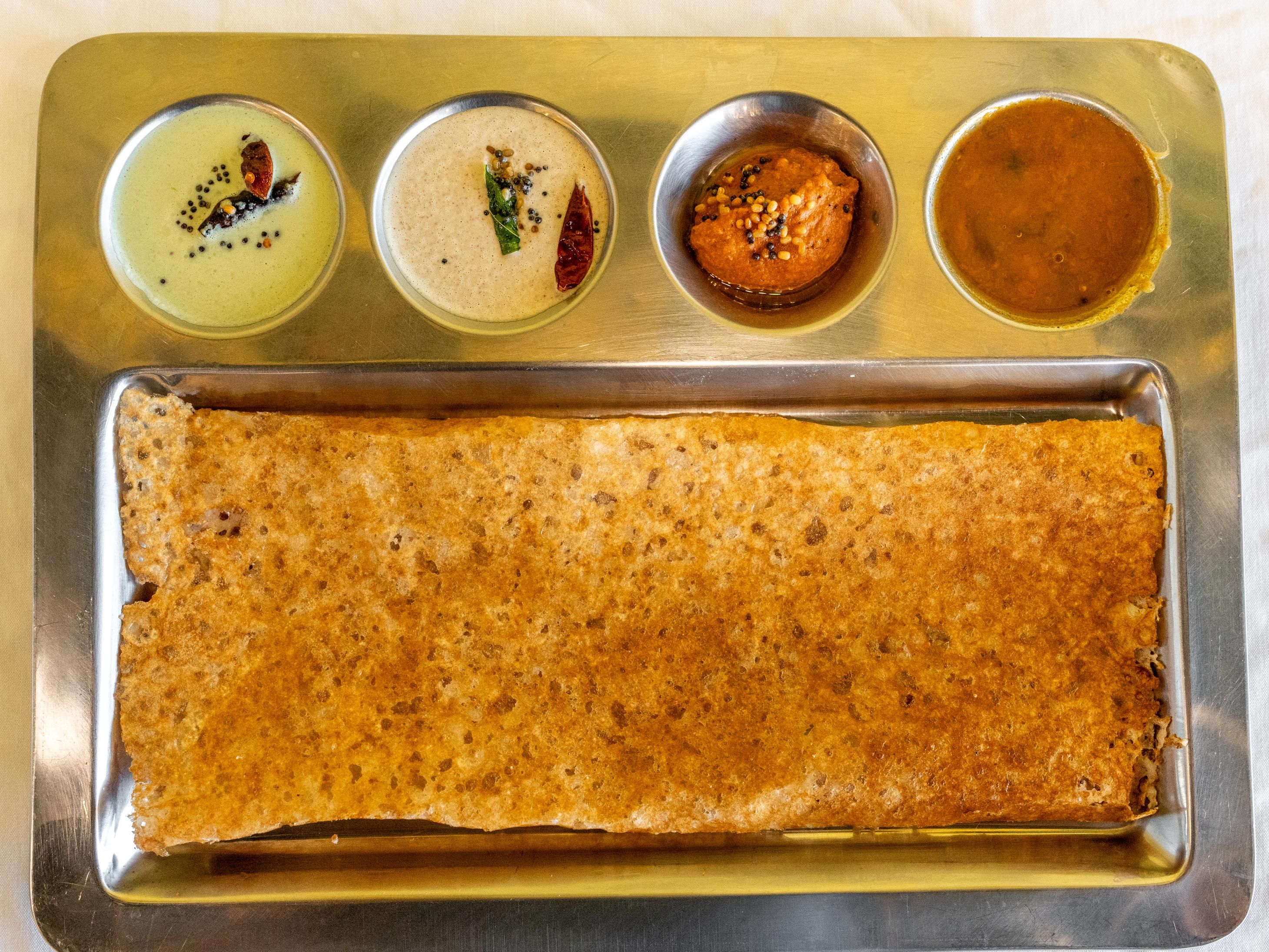 Plain Rava Dosa.