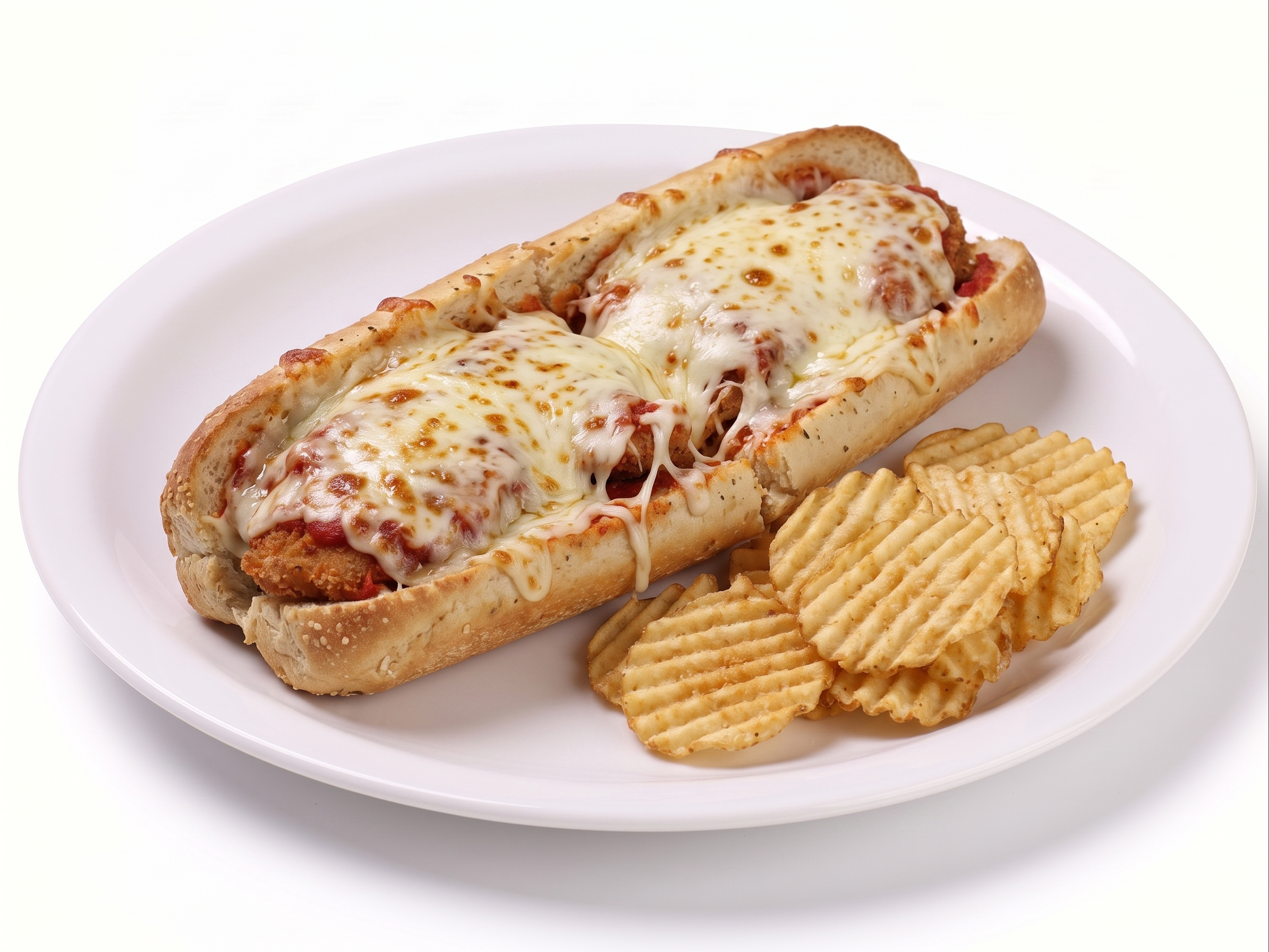 Chicken Parmigiana Sandwich.