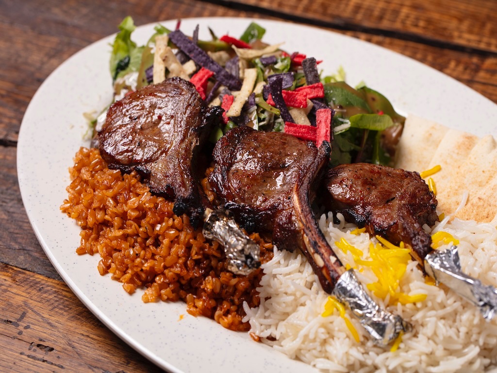 Lamb Chops Plate.