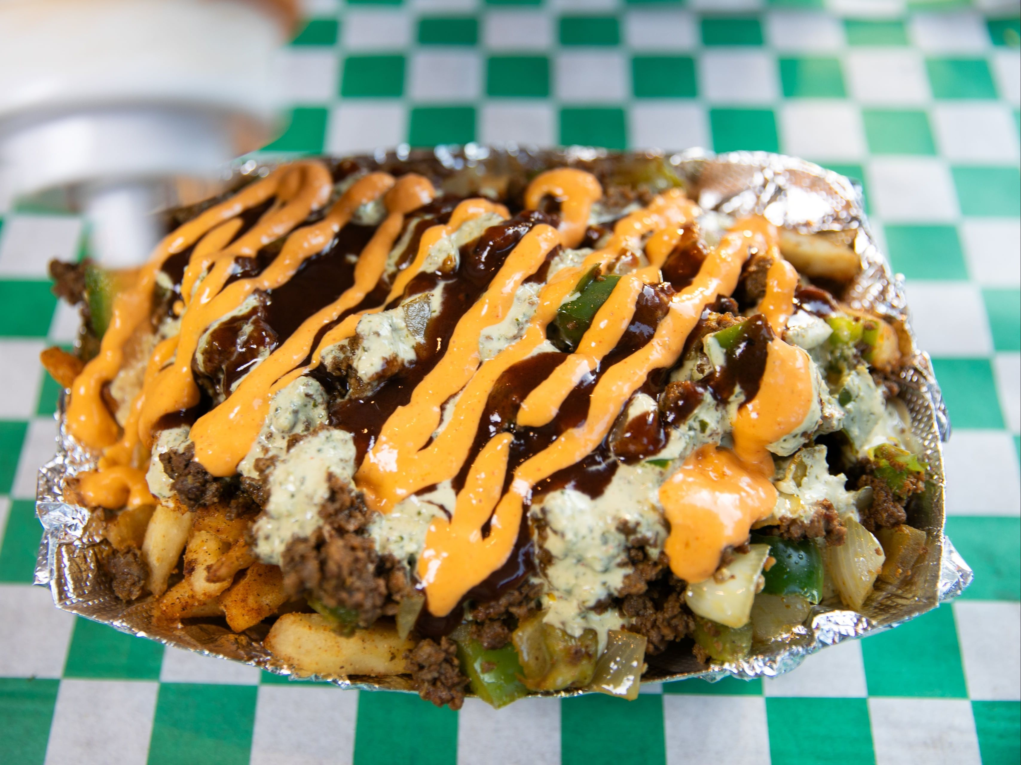 Chopped Cheese Loaded Fries.
