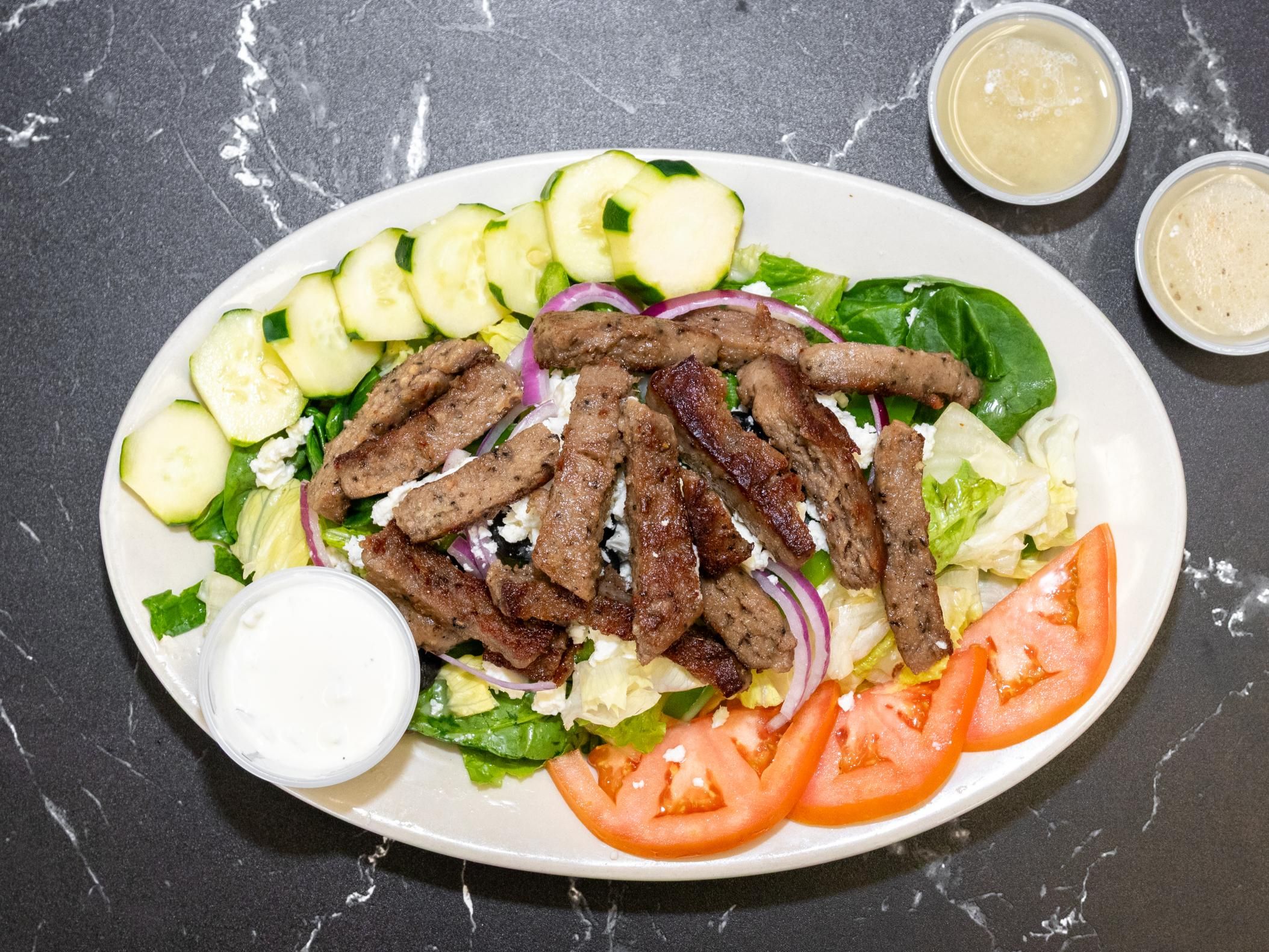 Gyro Salad.