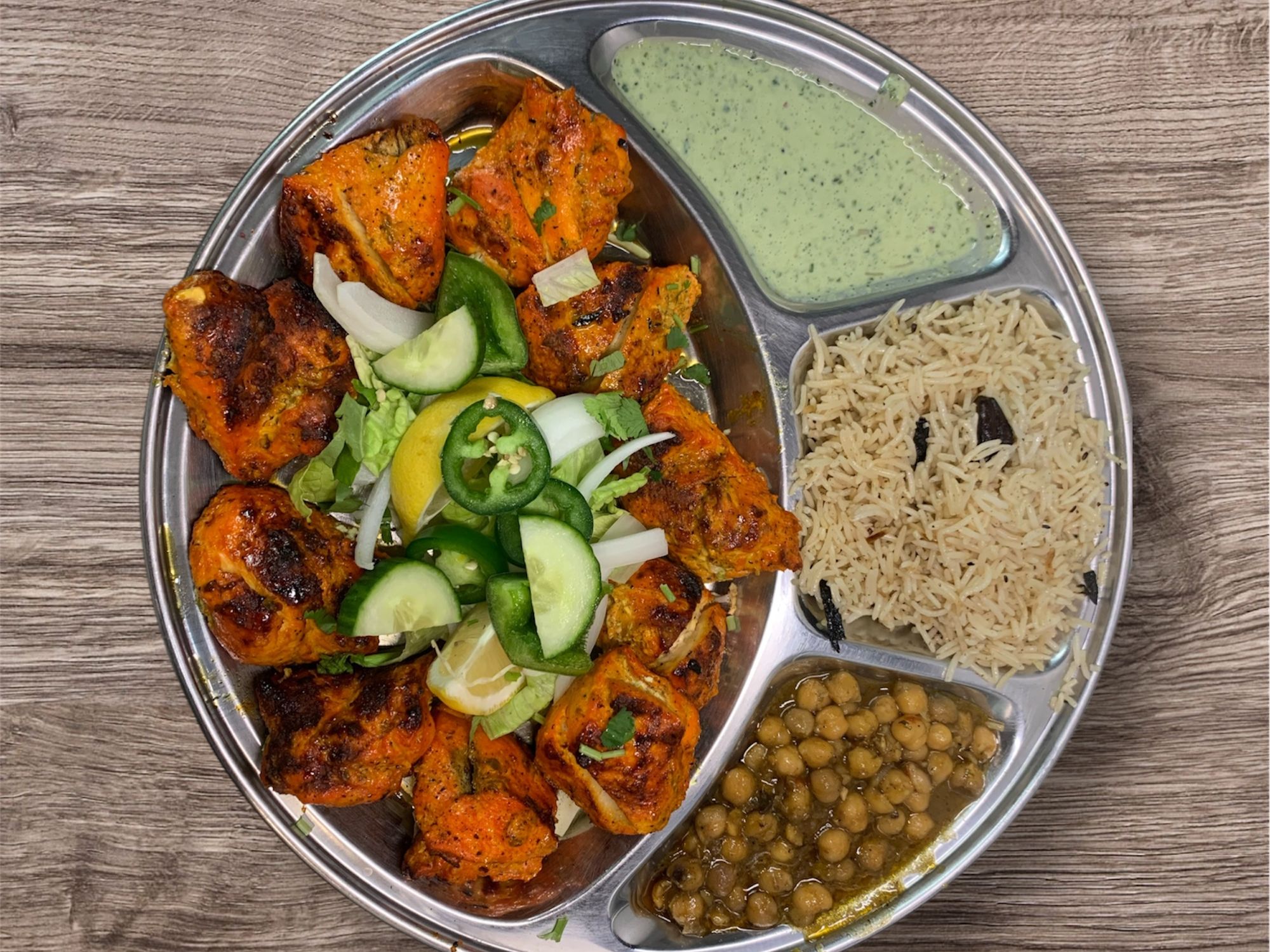 Chicken Tikka Kabob (Boneless).