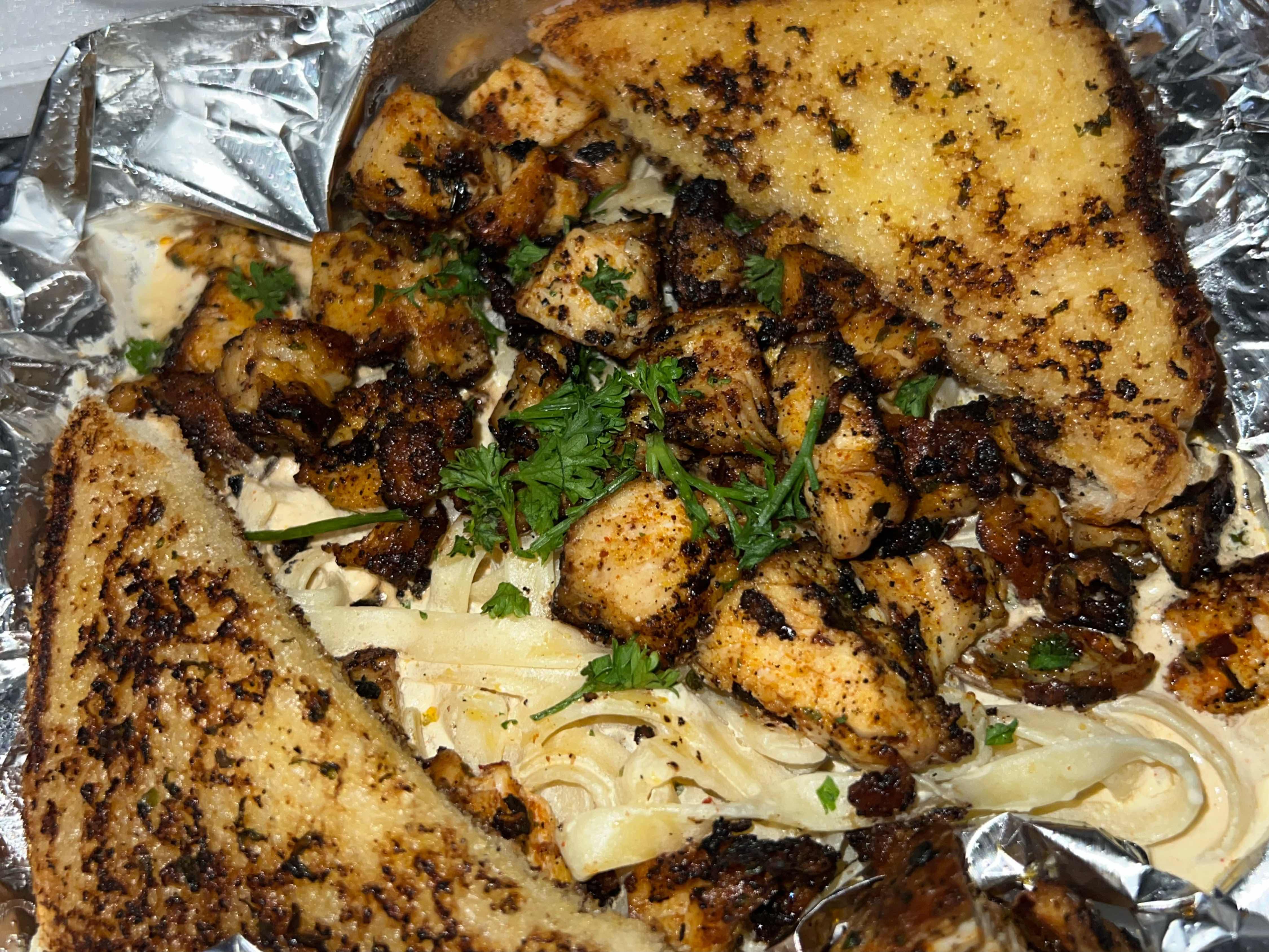 Jerk Chicken Alfredo