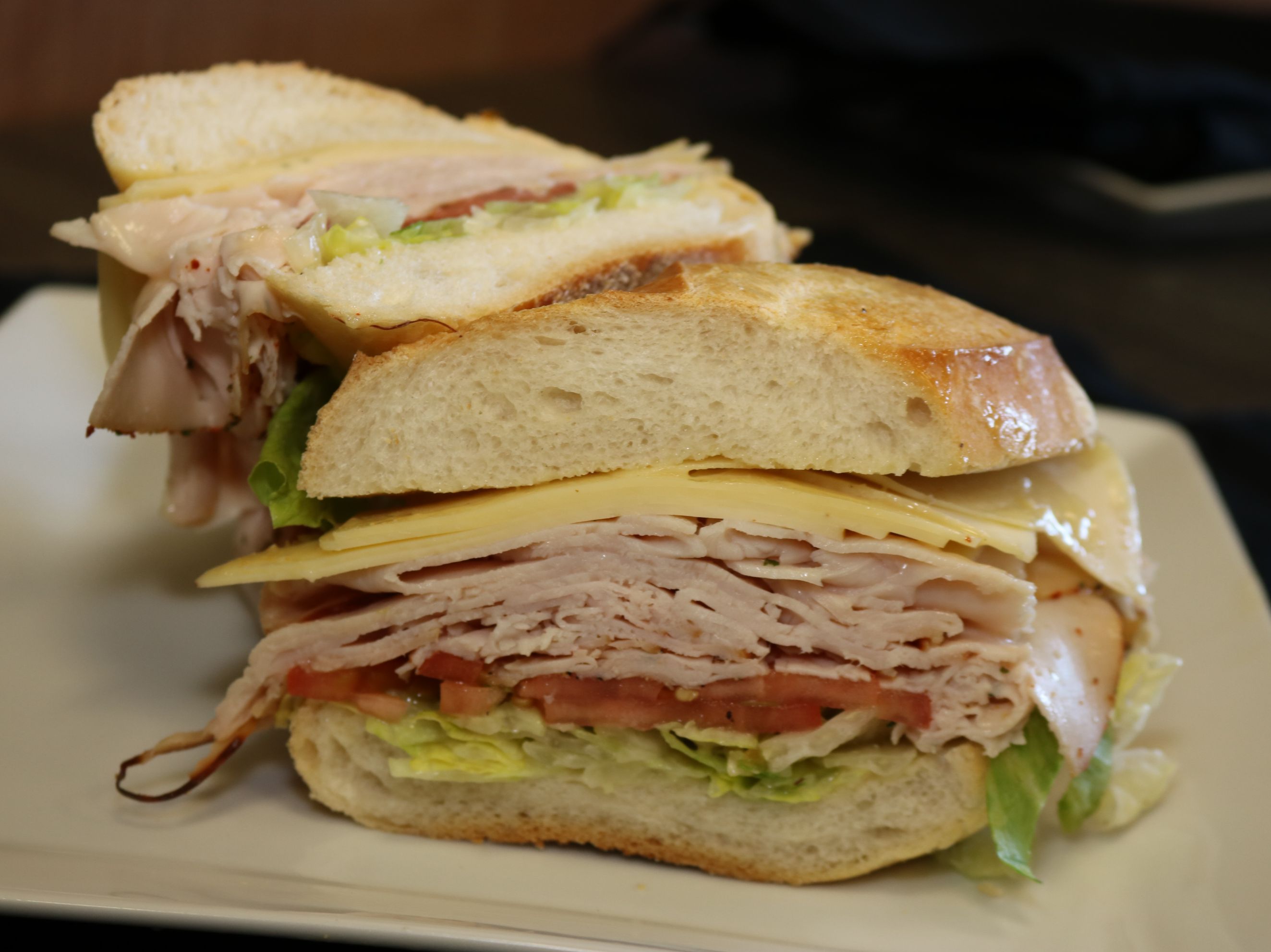 Turkey Breast Sandwich.
