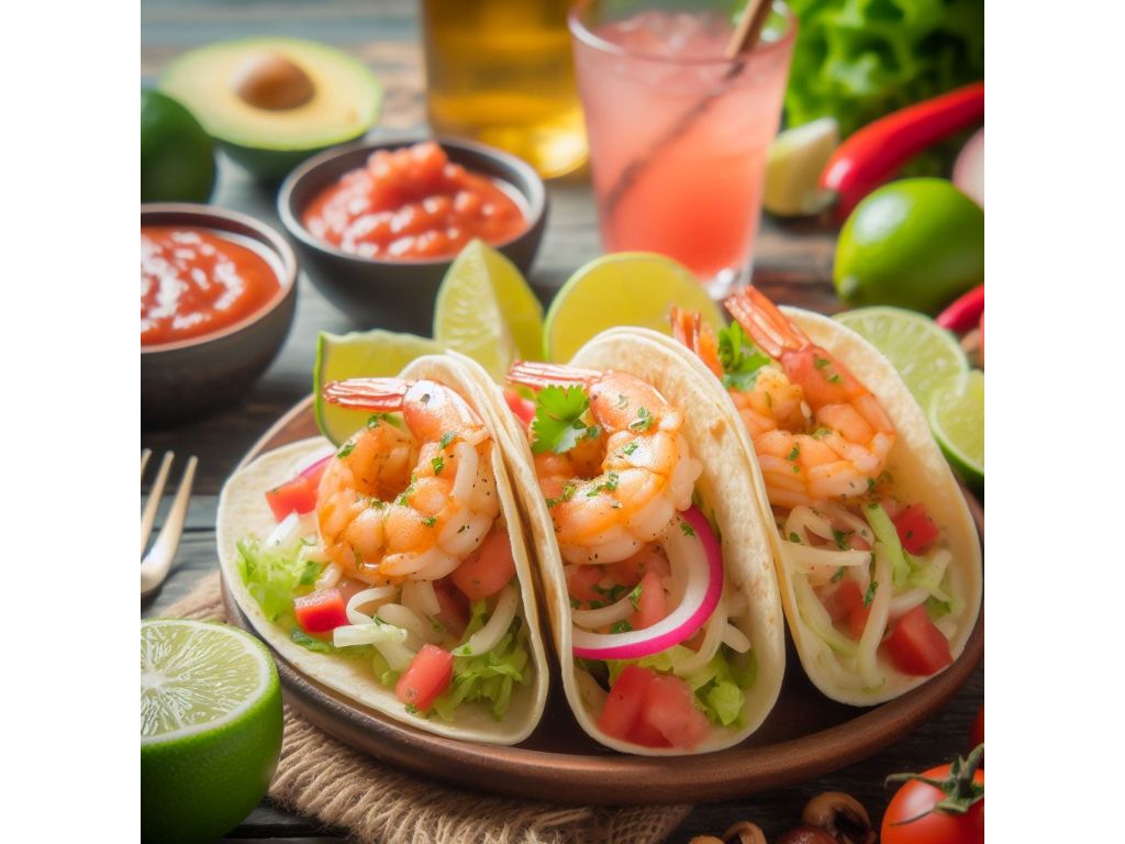 Seafood Tacos (2) Fish Or Shrimp.