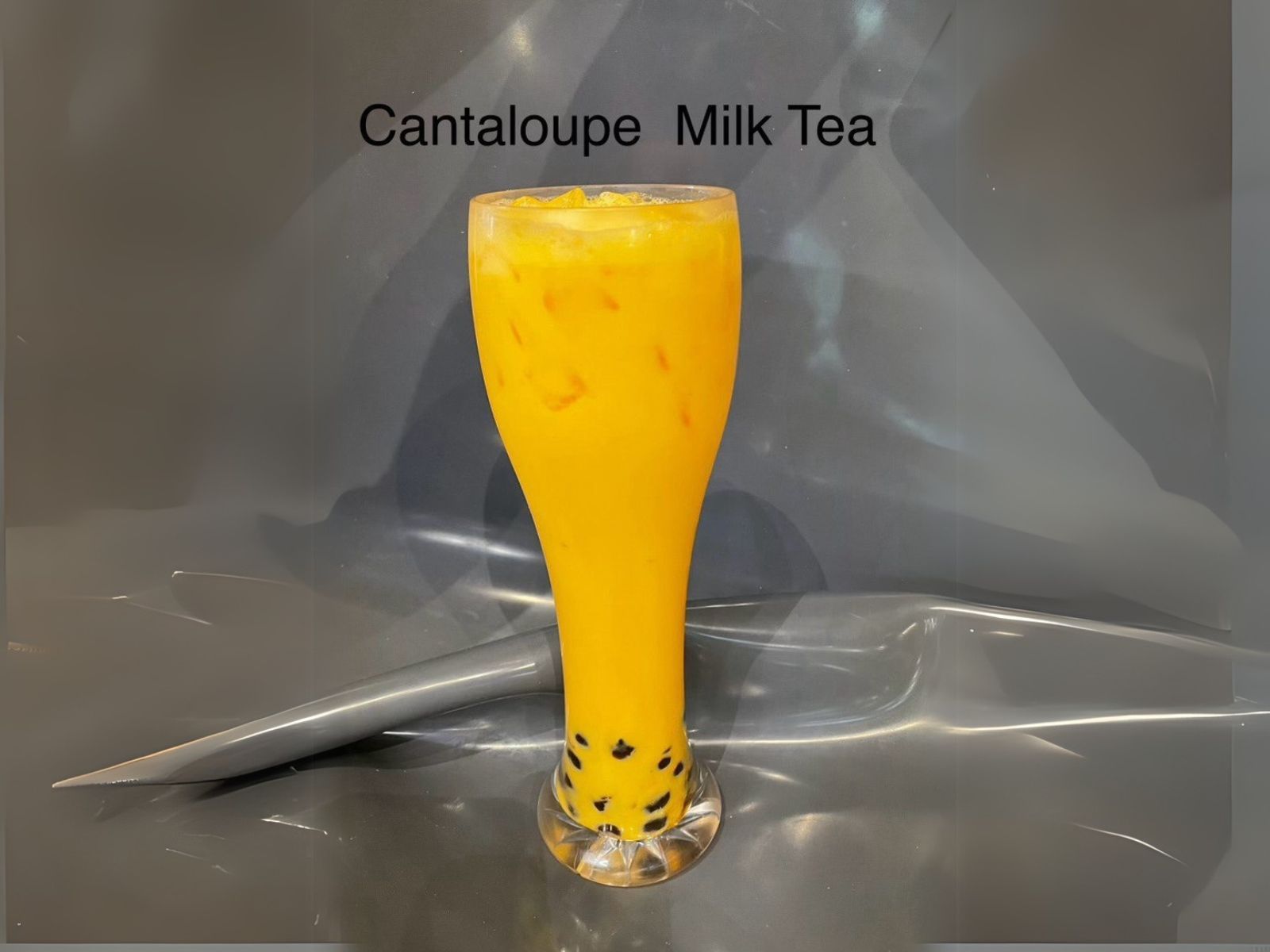 Cantaloupe Milk Tea