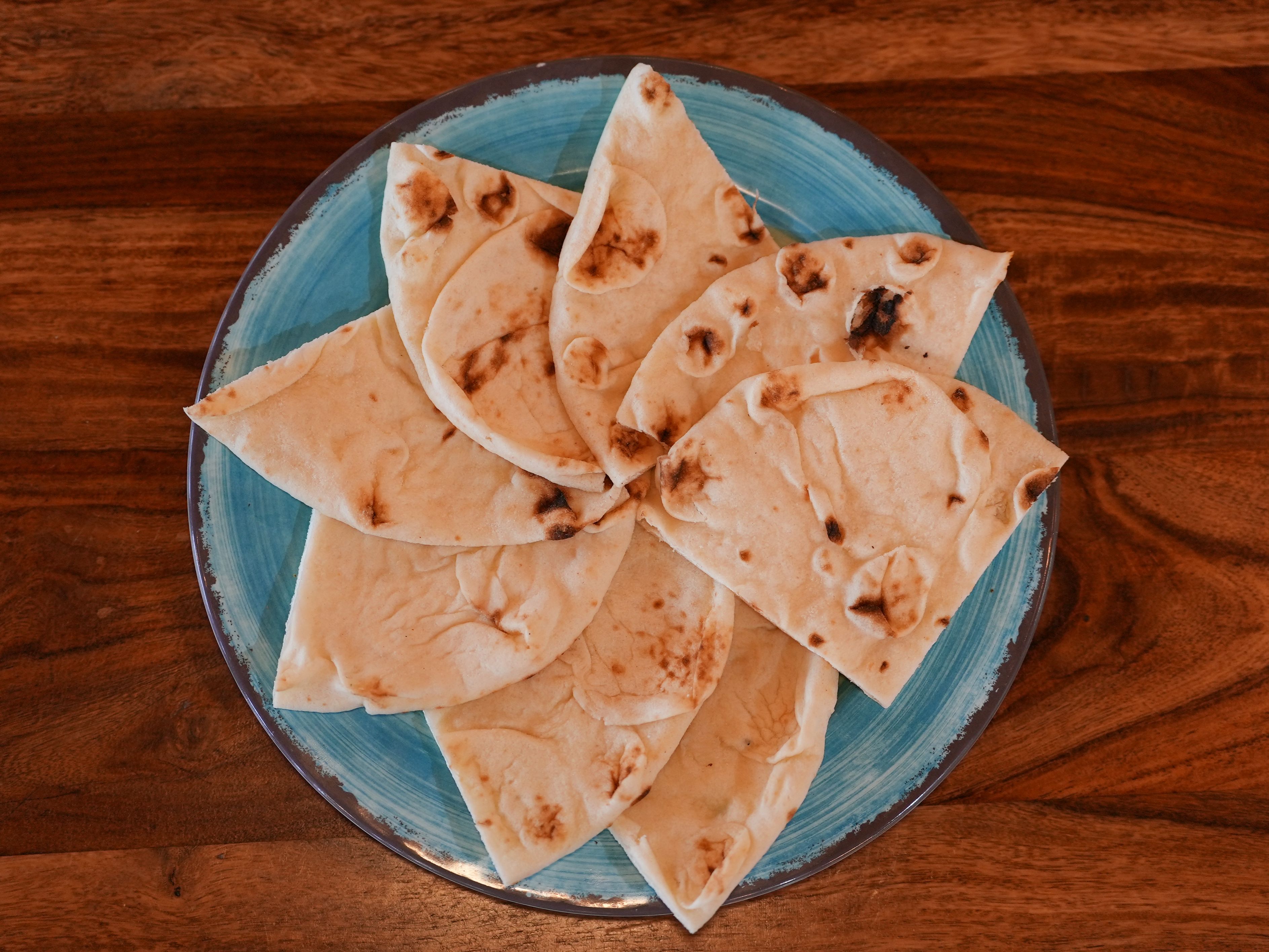 Toasted Pita.