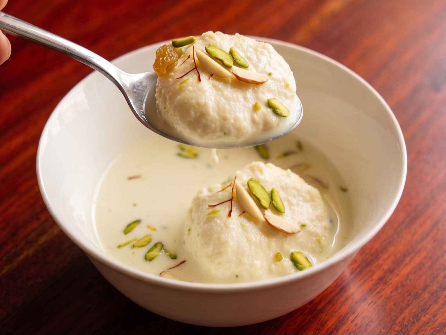 Rasmalai.