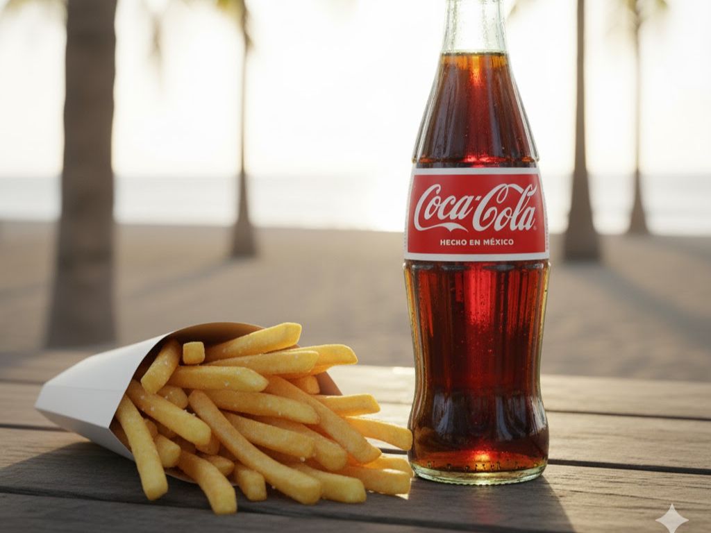 Fry Combo - Glass Bottle.