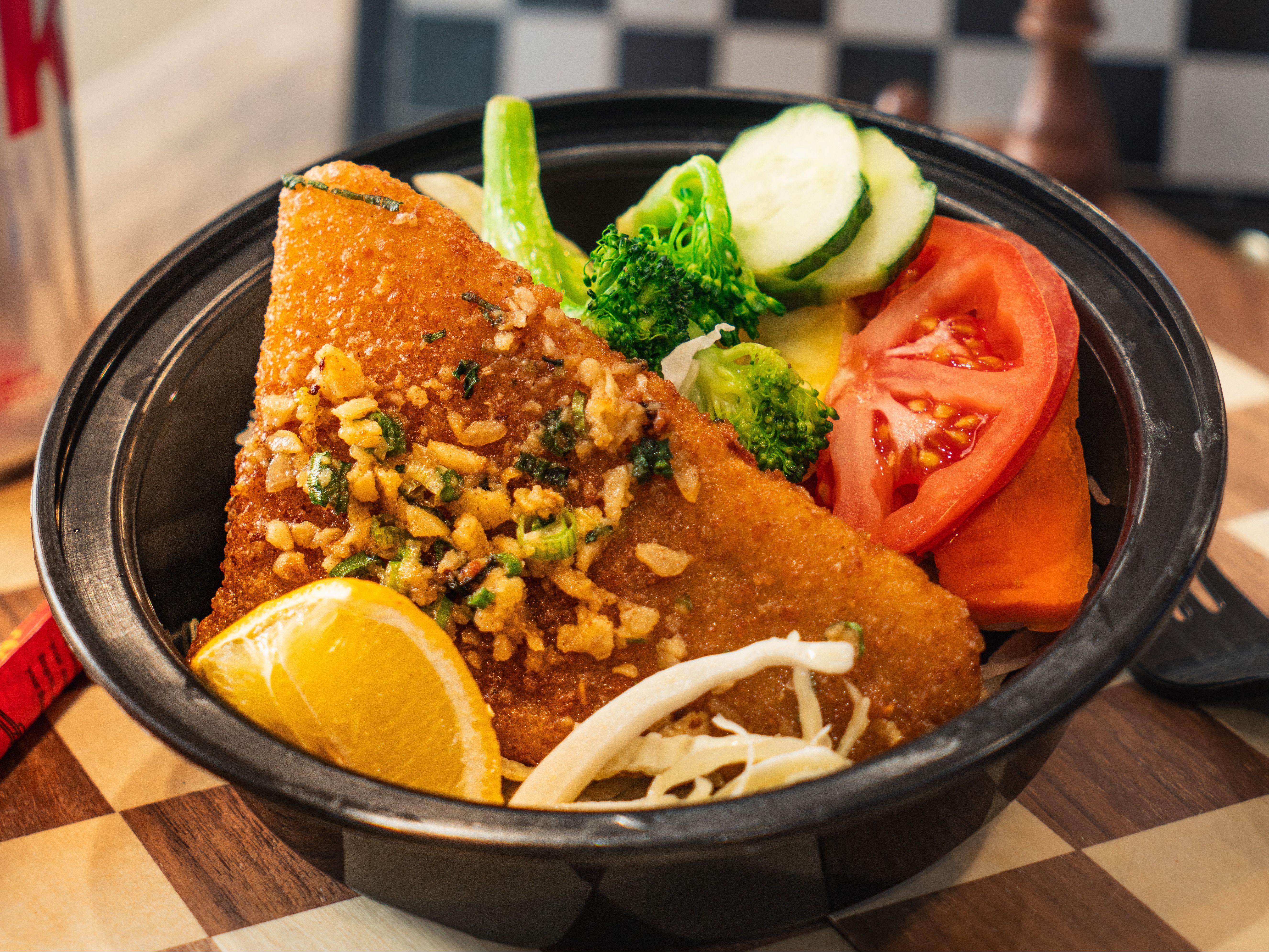 Garlic Fish Bowl