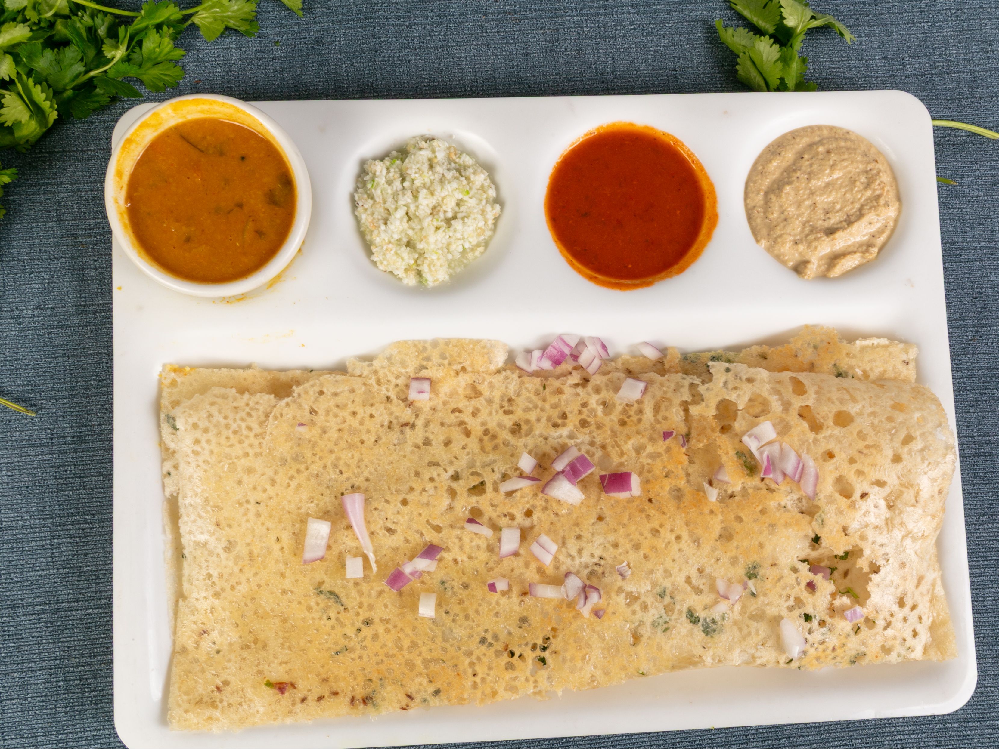 Onion Rava Dosa.
