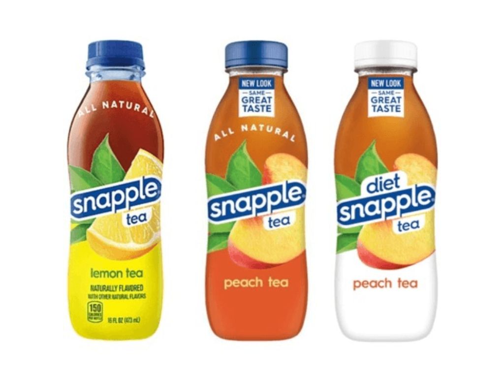 Snapple Diet Peach.