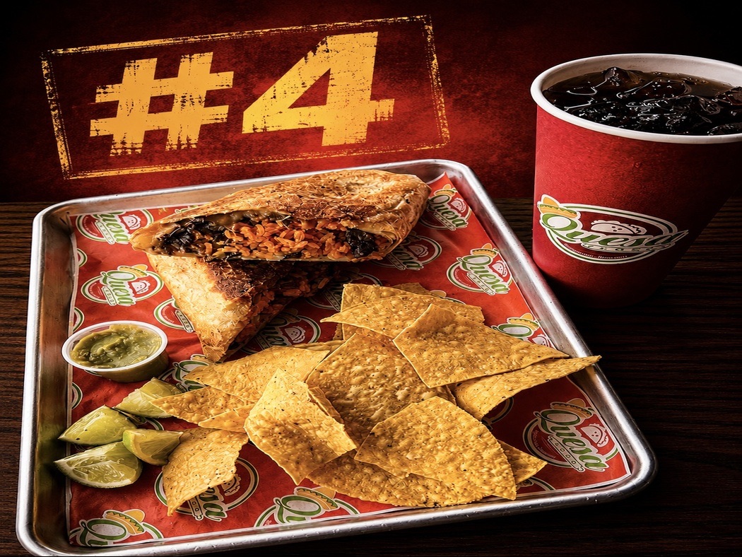 Combo #4 (Burrito w/ Chips).