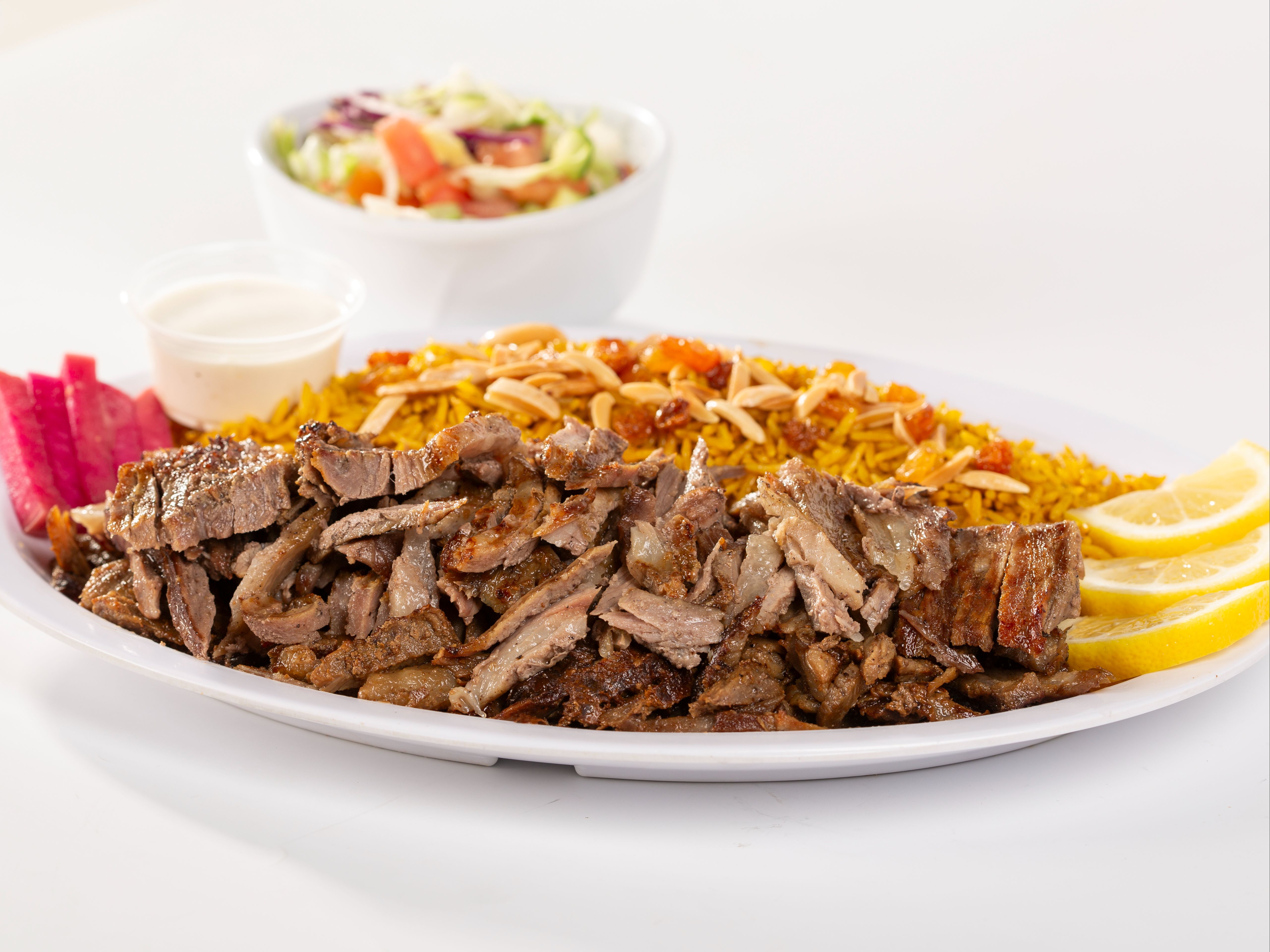 Beef Shawarma Plate / طبق شاورما لحم