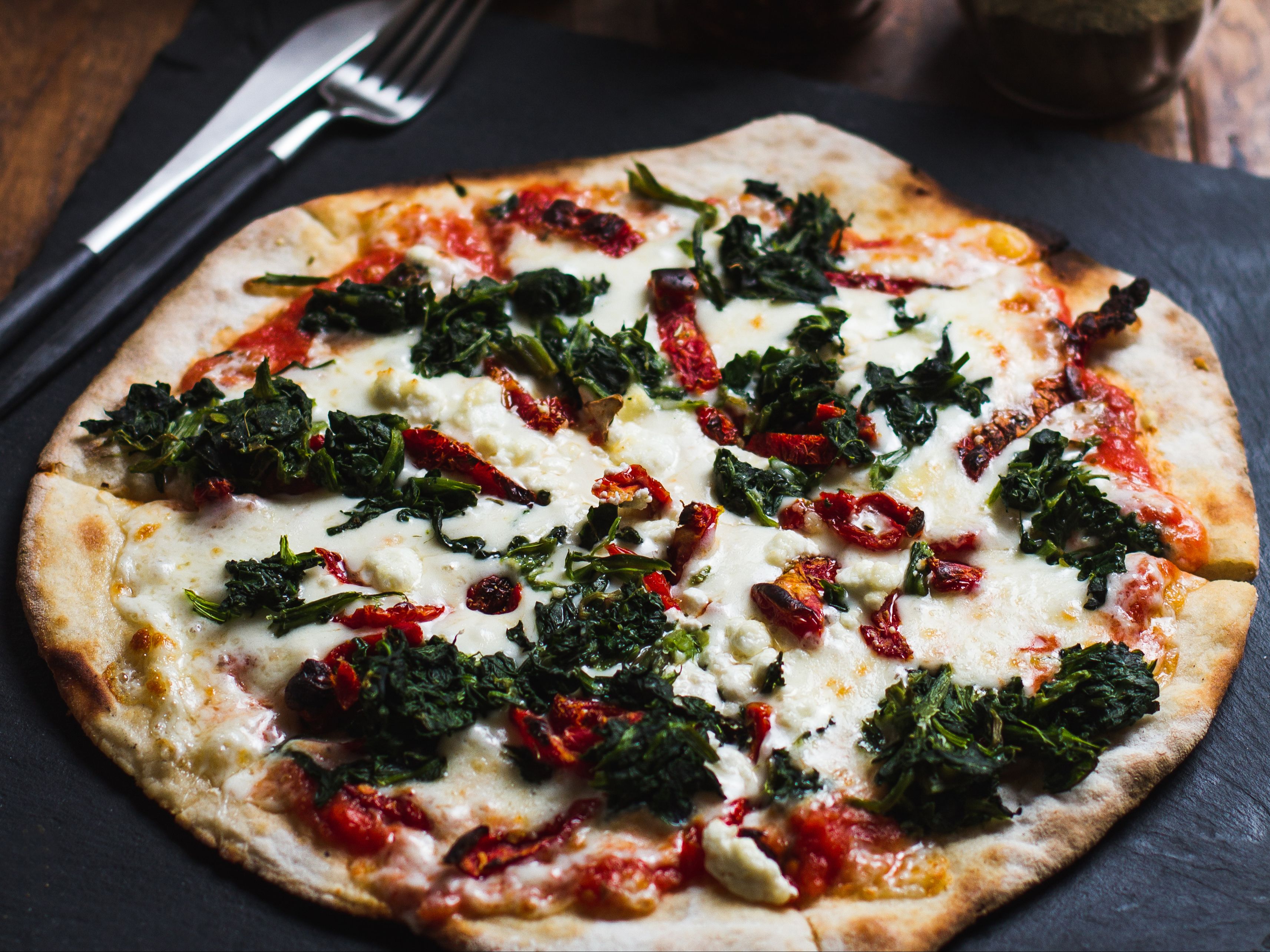 Popeye Pizza 8 inch.