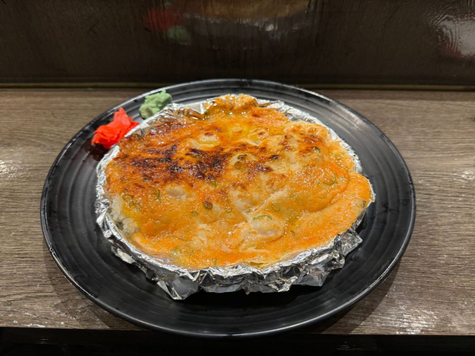 Baked Scallop Roll.
