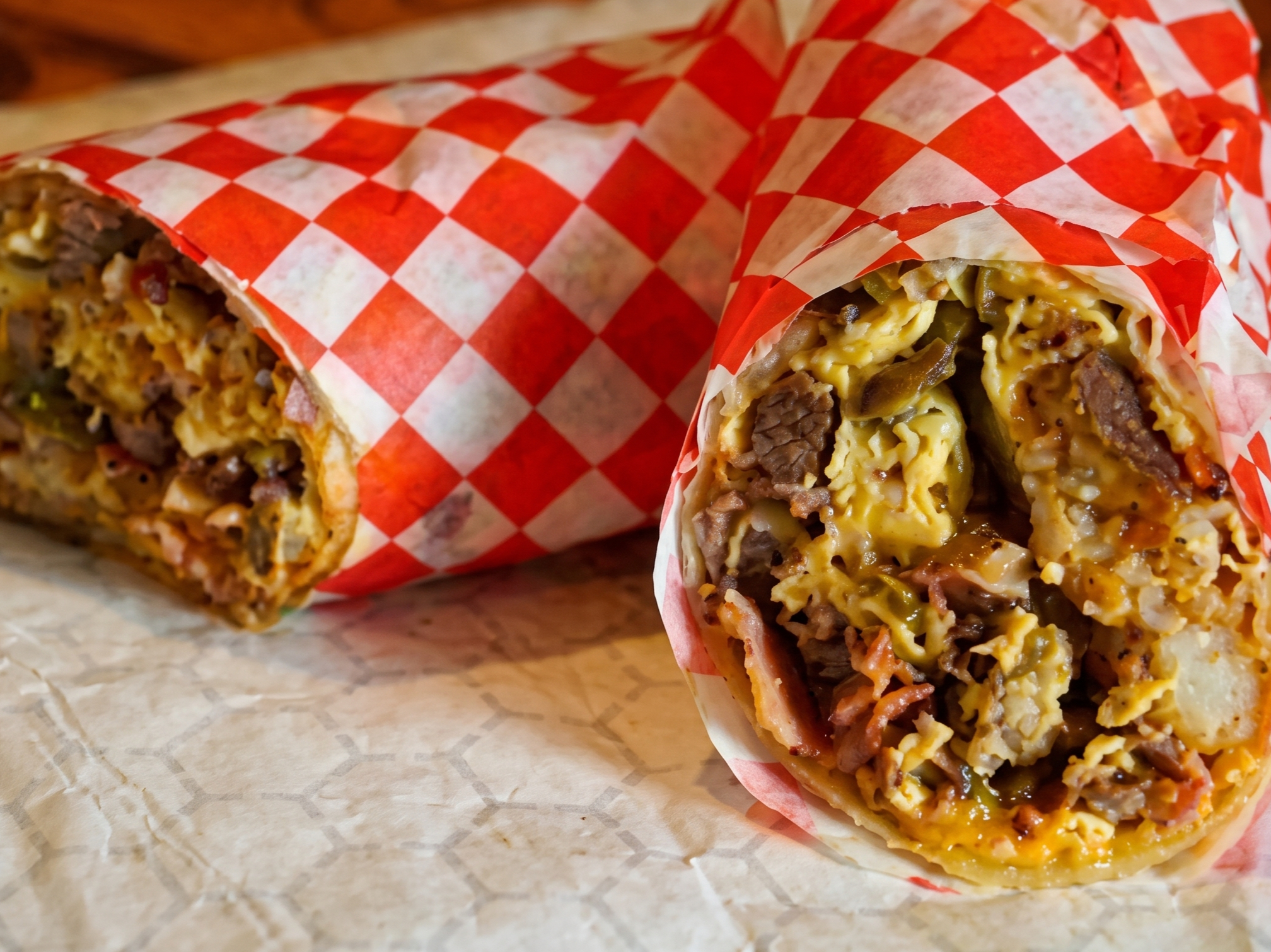 McNally Breakfast Burrito.
