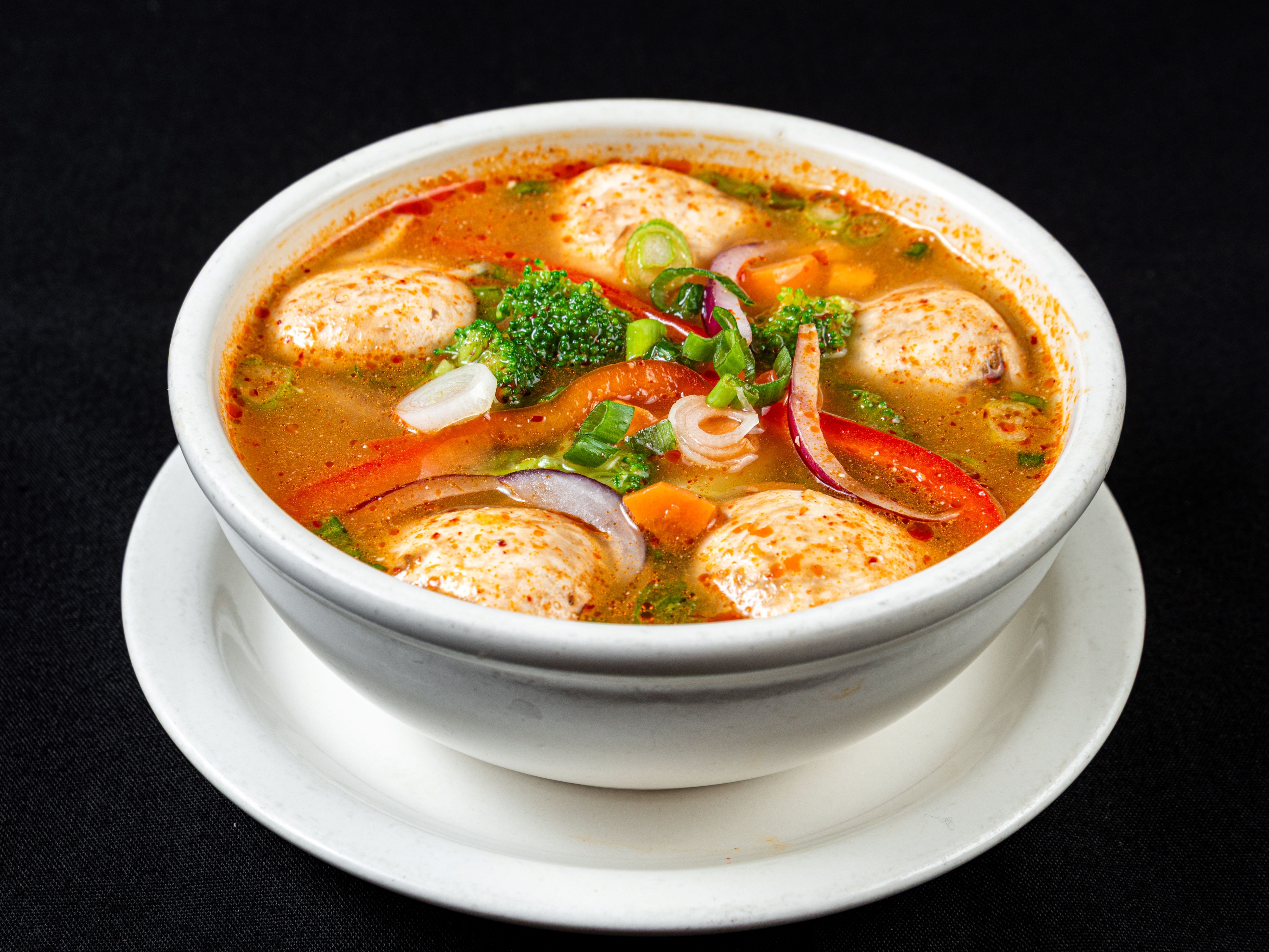 Tom Yum Veggies.