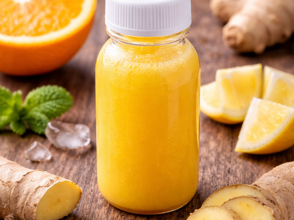 Orange and Ginger Shot.