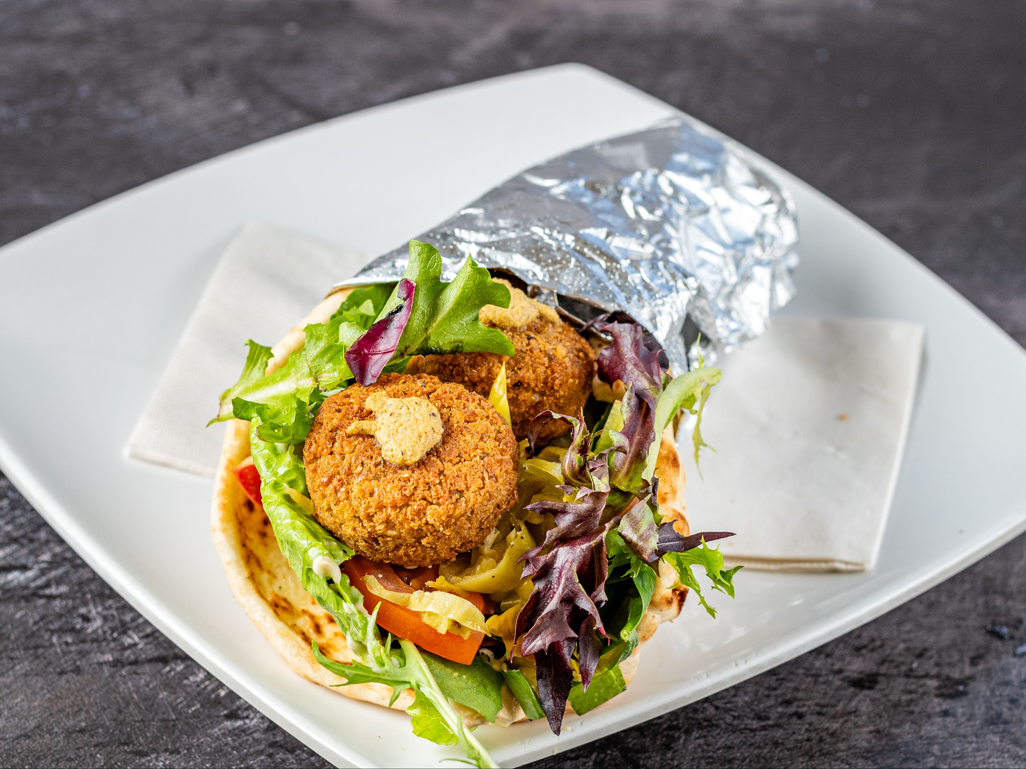 Falafel Gyro.