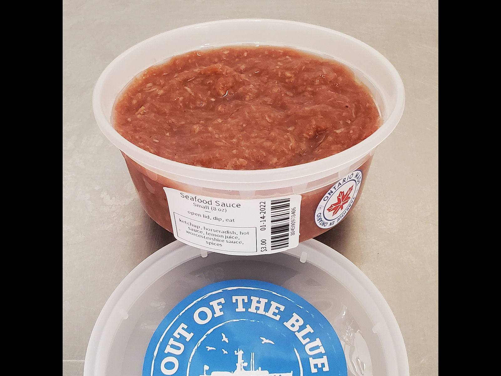 Out of the Blue // Seafood Market // Bayfield, Ontario // Seafood Sauce 8 oz