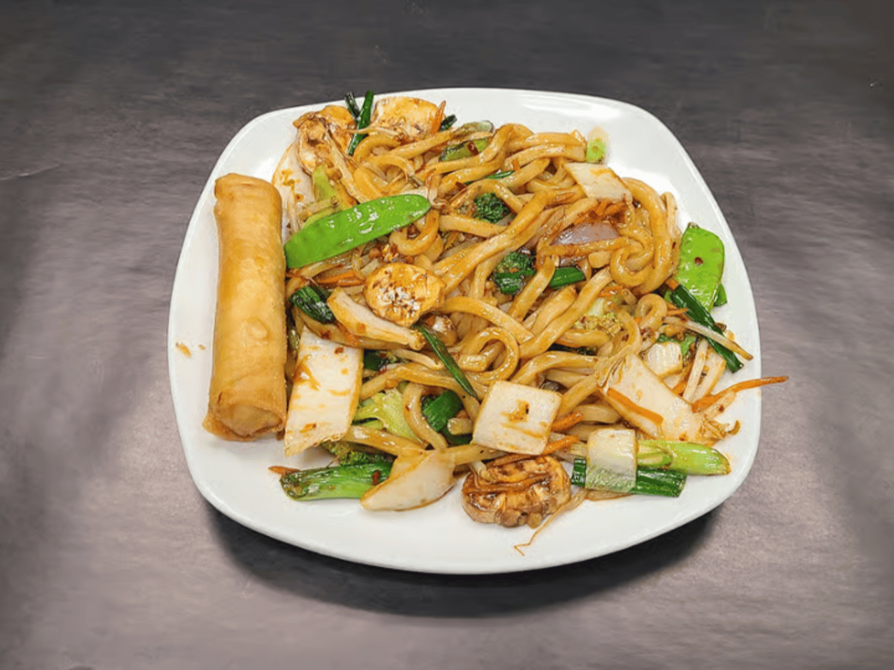 L-Shrimp Mandarin Noodles.