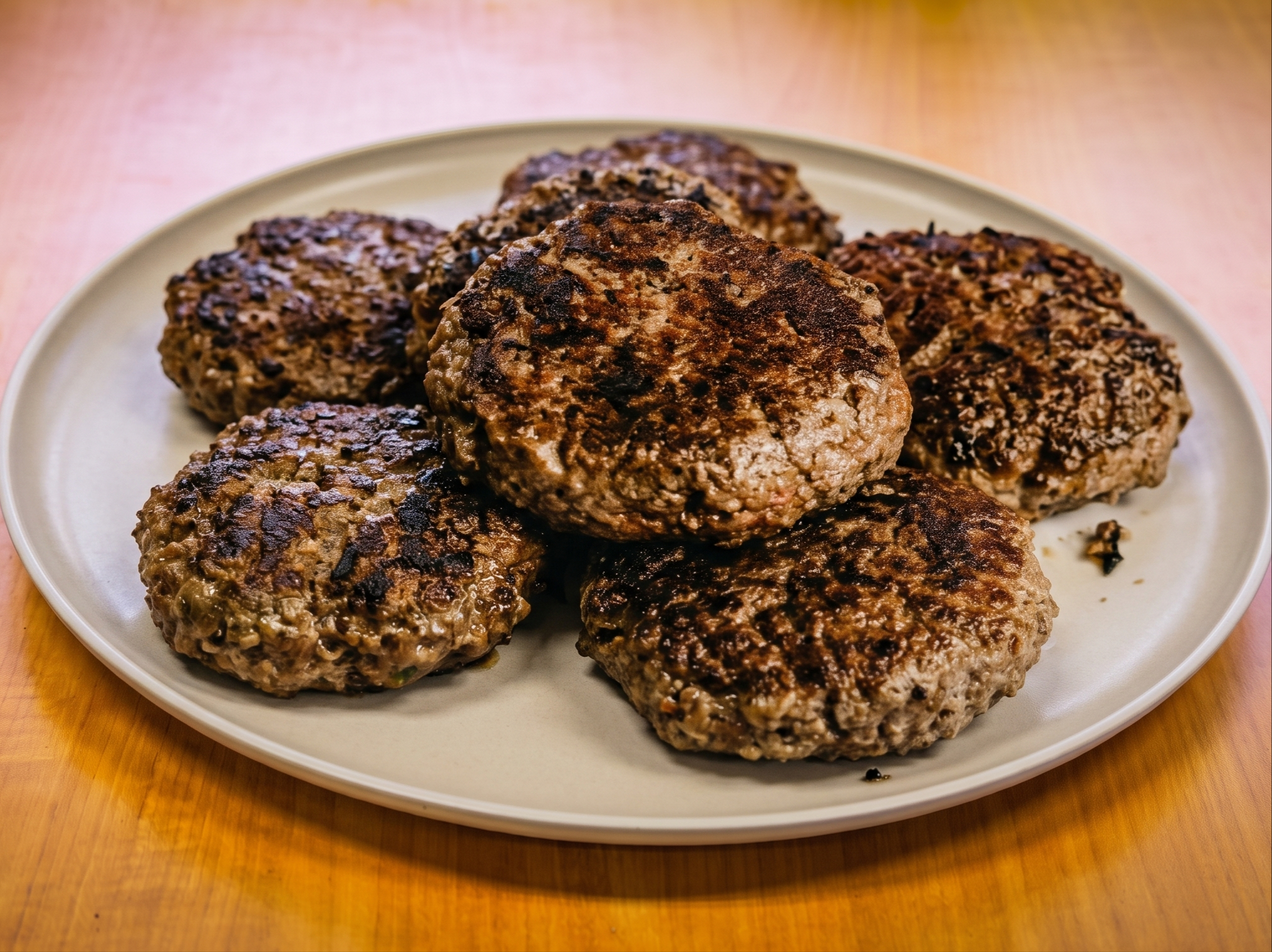 2 Sausage Patties.