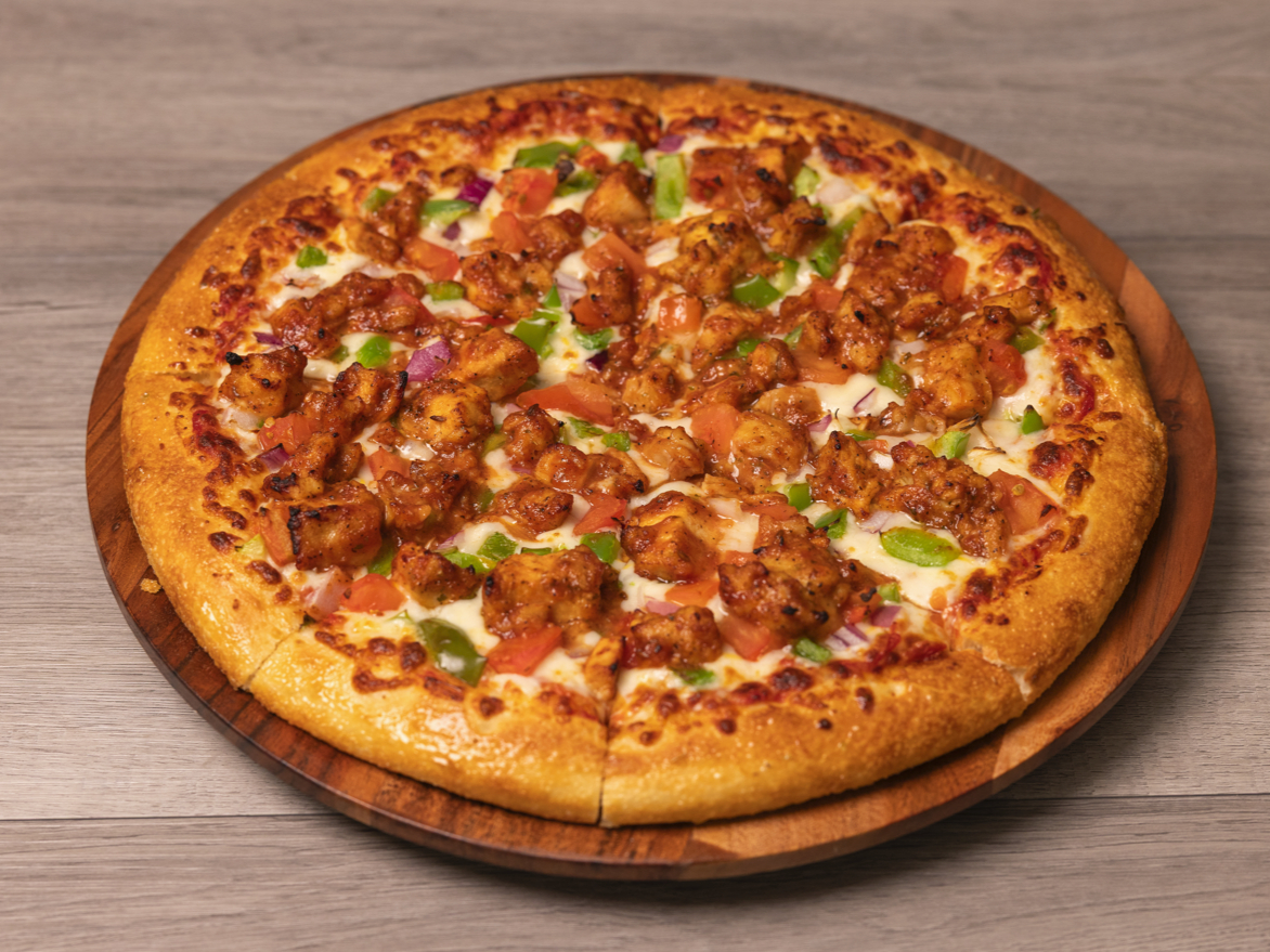 BBQ Chicken Bonanza Pizza.