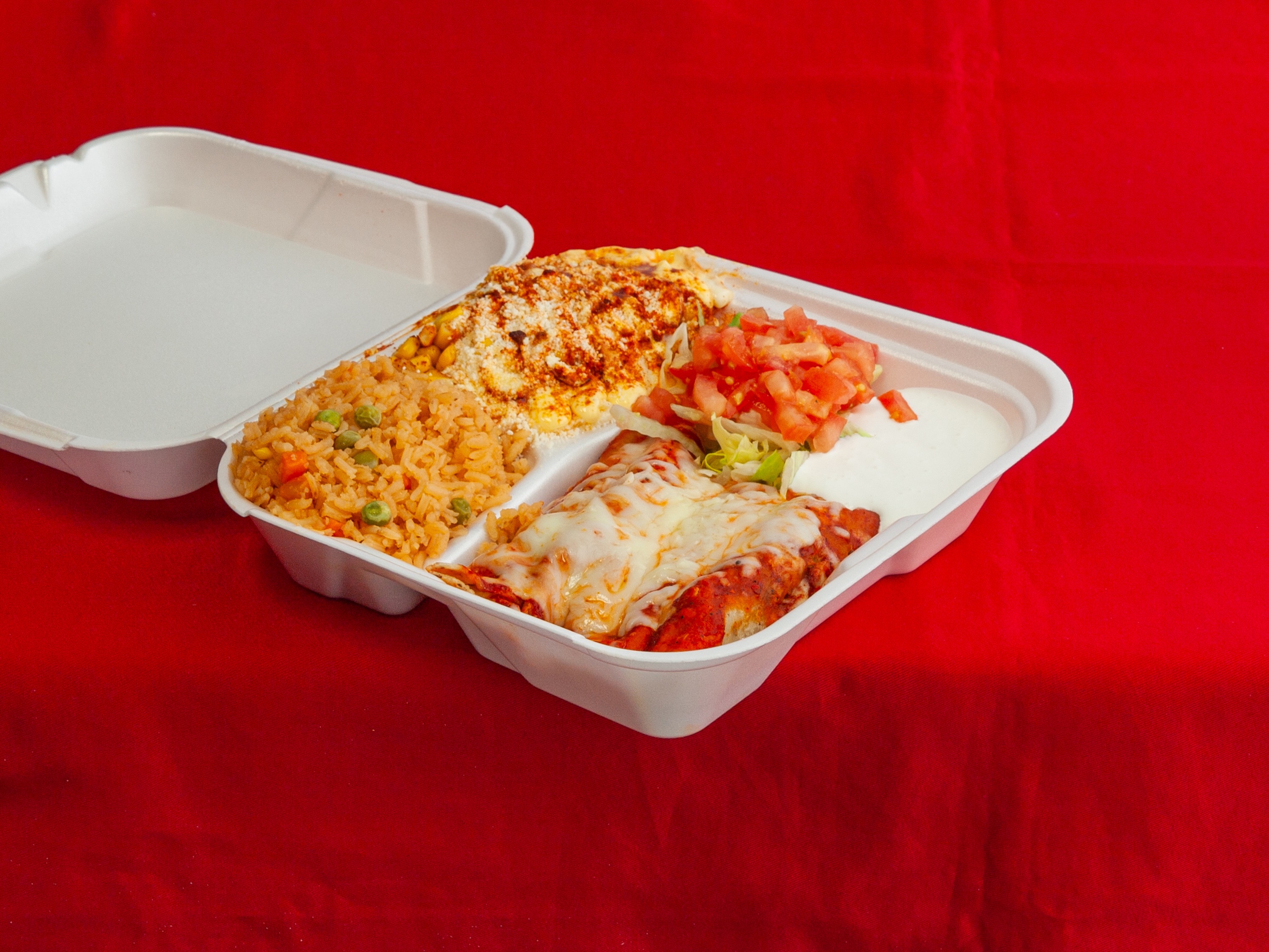 4 Enchiladas Dinner.