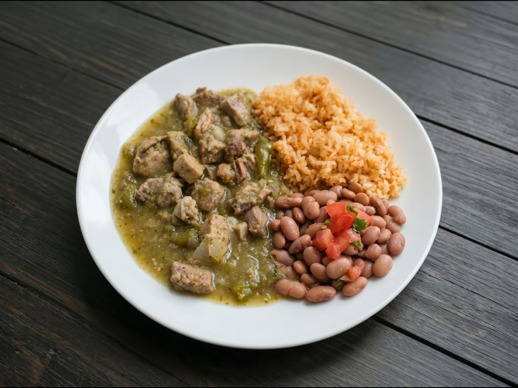 Chile Verde Plato.